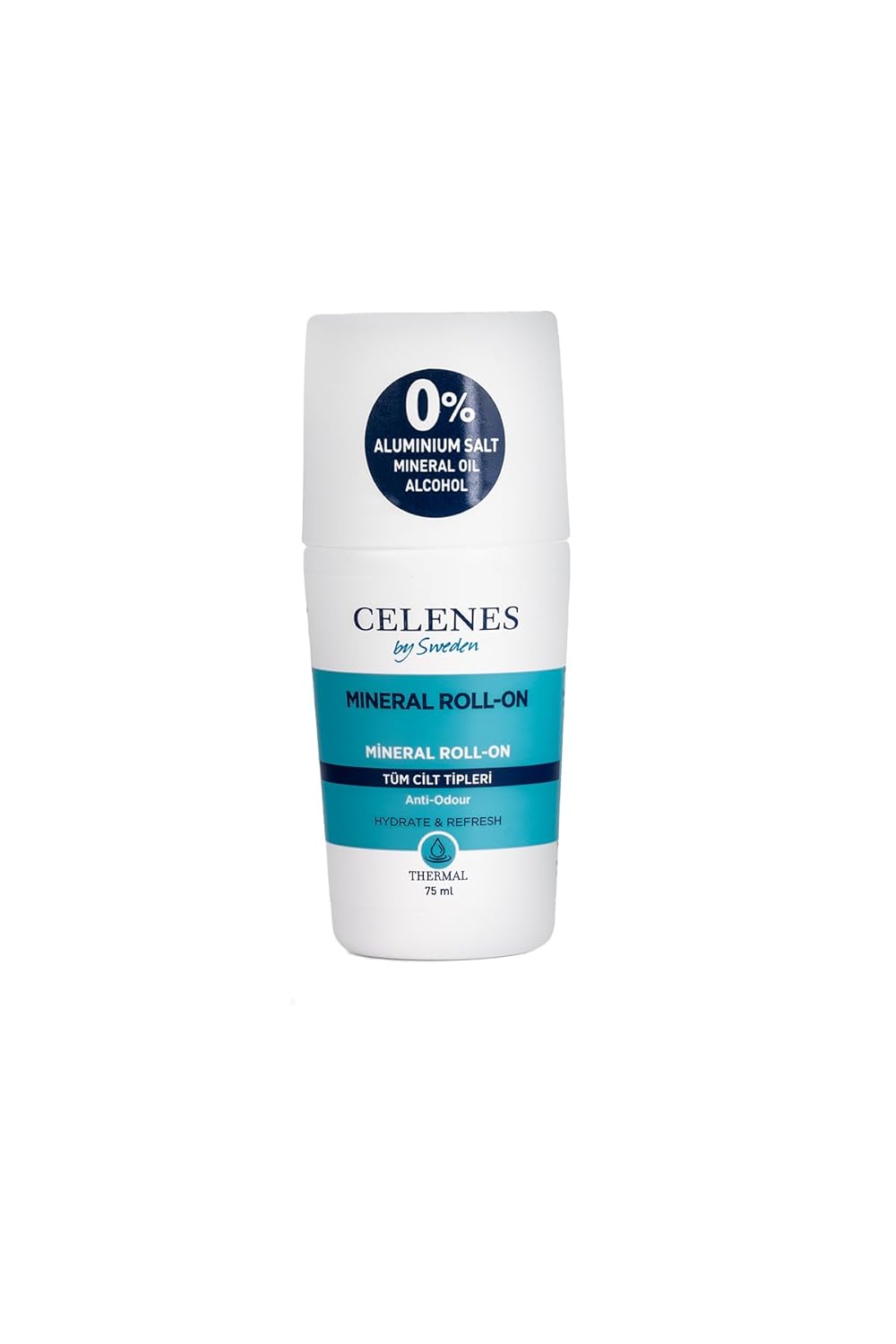 Celenes Thermal Roll On Tüm Ciltler İçin Parfümlü (75 ml)