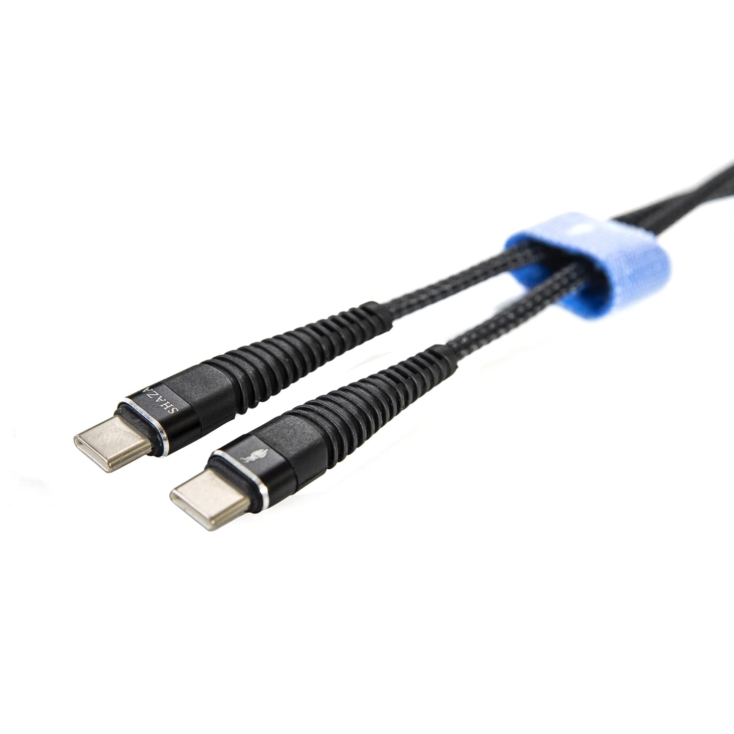 SHAZA TYPE-C TO TYPE-C PD 5A 100W Örgülü Hızlı Şarj ve Data Kablosu 3 Metre