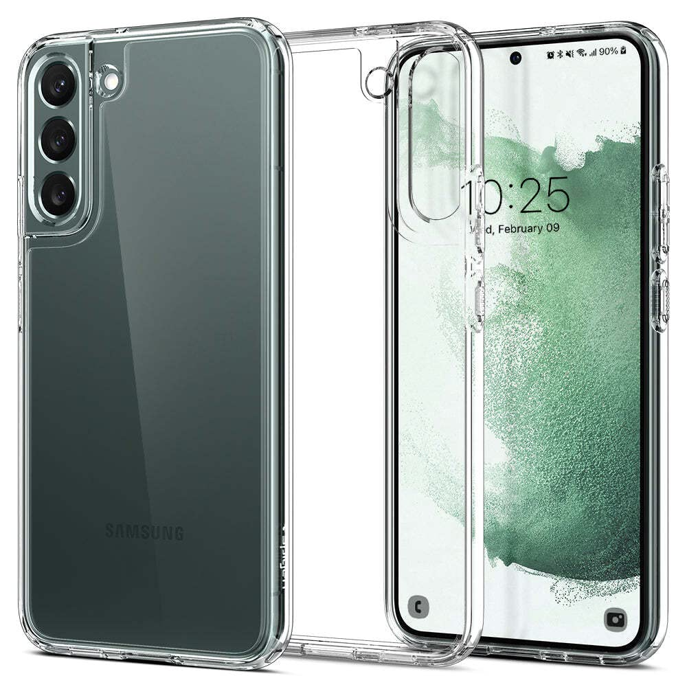 Spigen Galaxy S22 Plus 5G ile uyumlu Kılıf Ultra Hybrid Crystal Clear - ACS03954