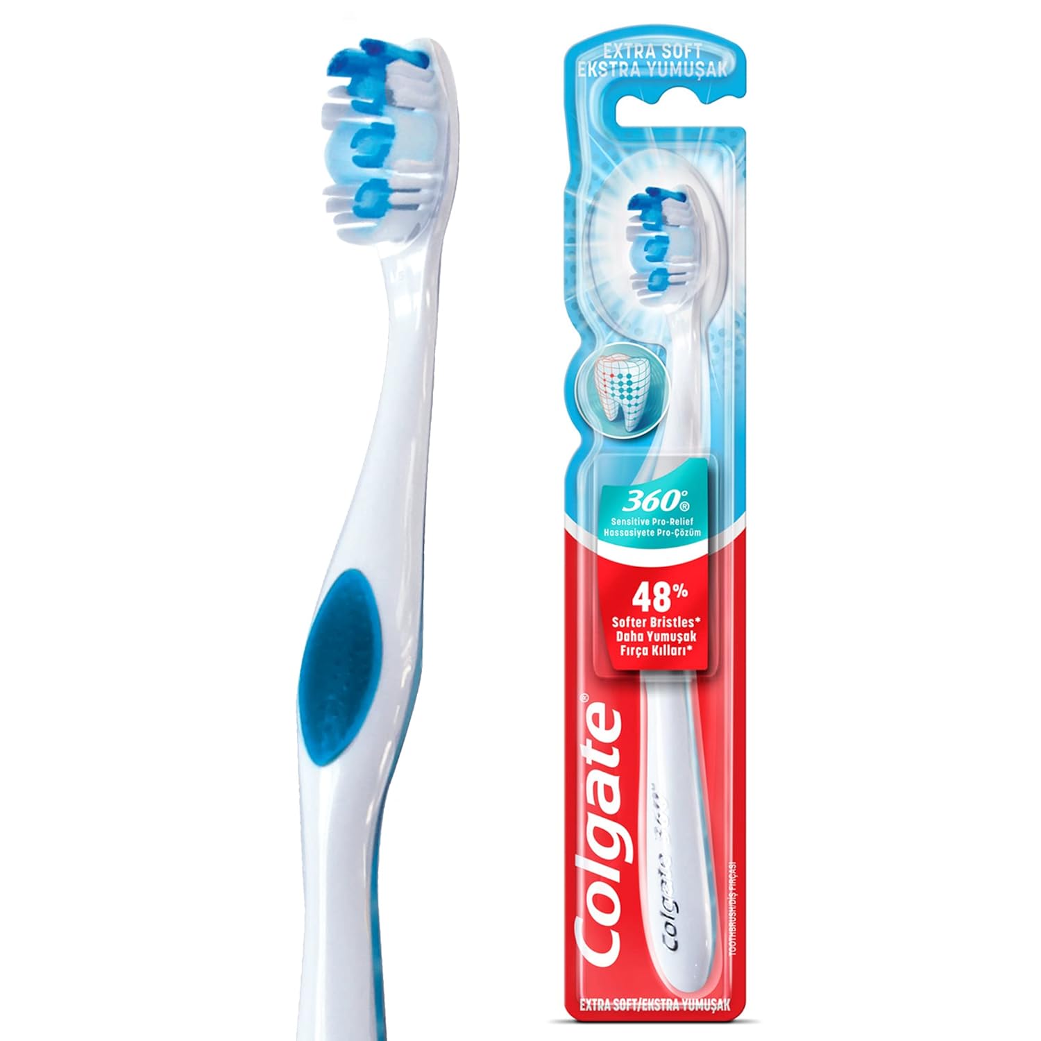 Colgate 360 Hassasiyete Pro Çözüm Hassas Temizlik Ekstra Yumuşak Diş Fırçası