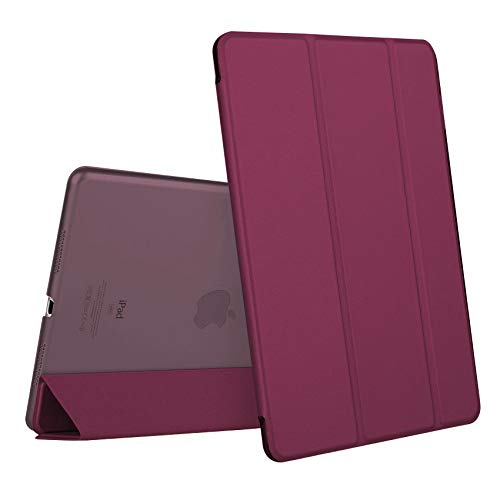 Microsonic Apple iPad 10.2'' 9. Nesil (A2602-A2604-A2603-A2605) için Kılıf Smart Case ve arka Kapak Mor [iPad 9.Nesil 10.2 ile Uyumlu Kılıf - Mor]