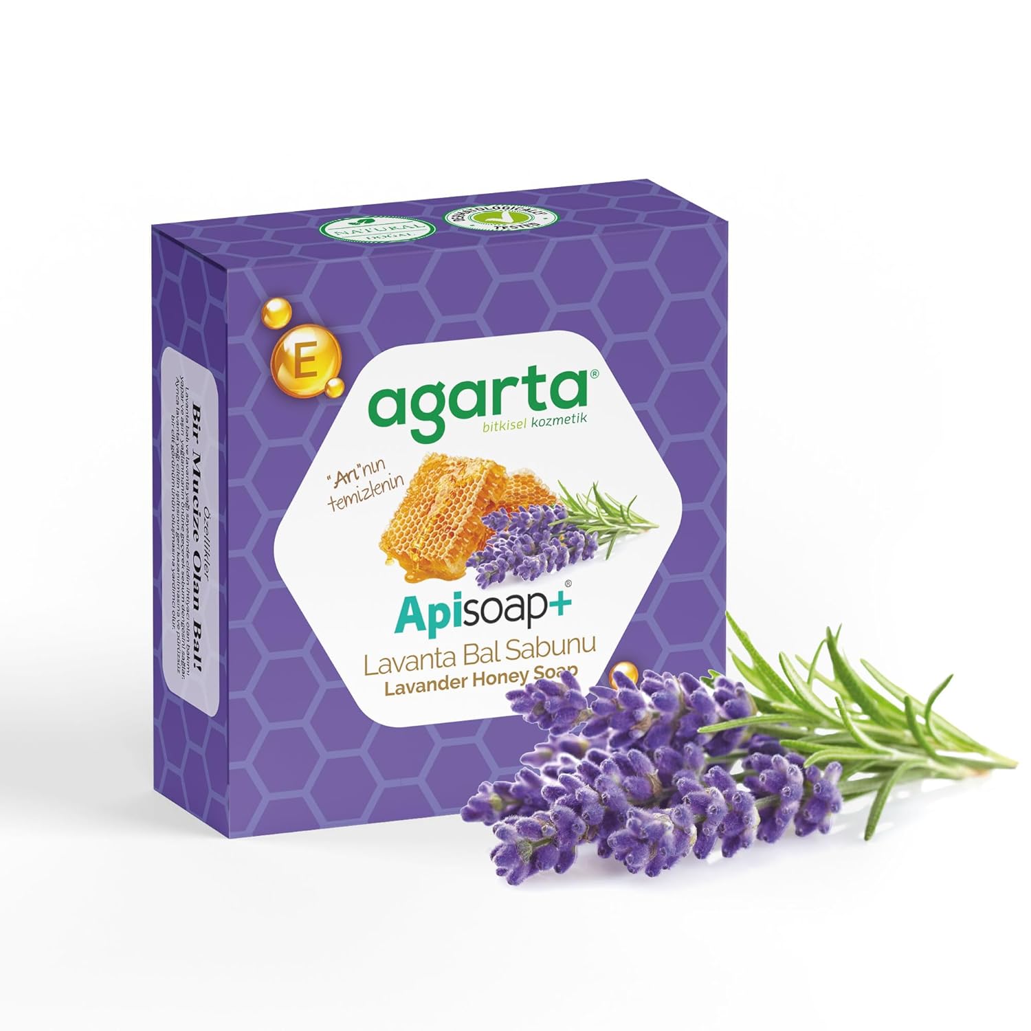 Agarta Doğal Apisoap Lavanta Ballı 125 g