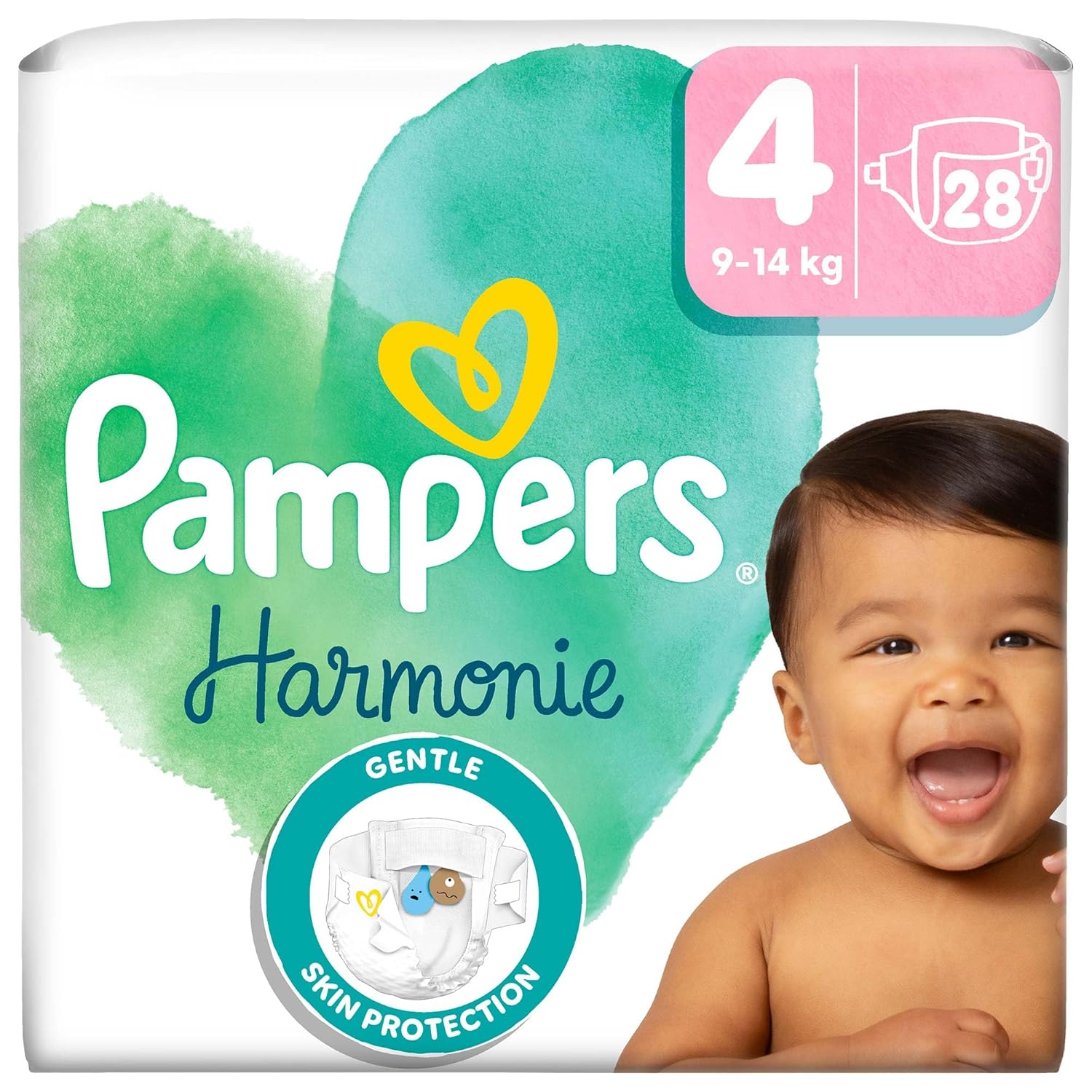 Pampers Prima Harmonie Bebek Bezi İkiz Paket 4 Beden 28 Adet