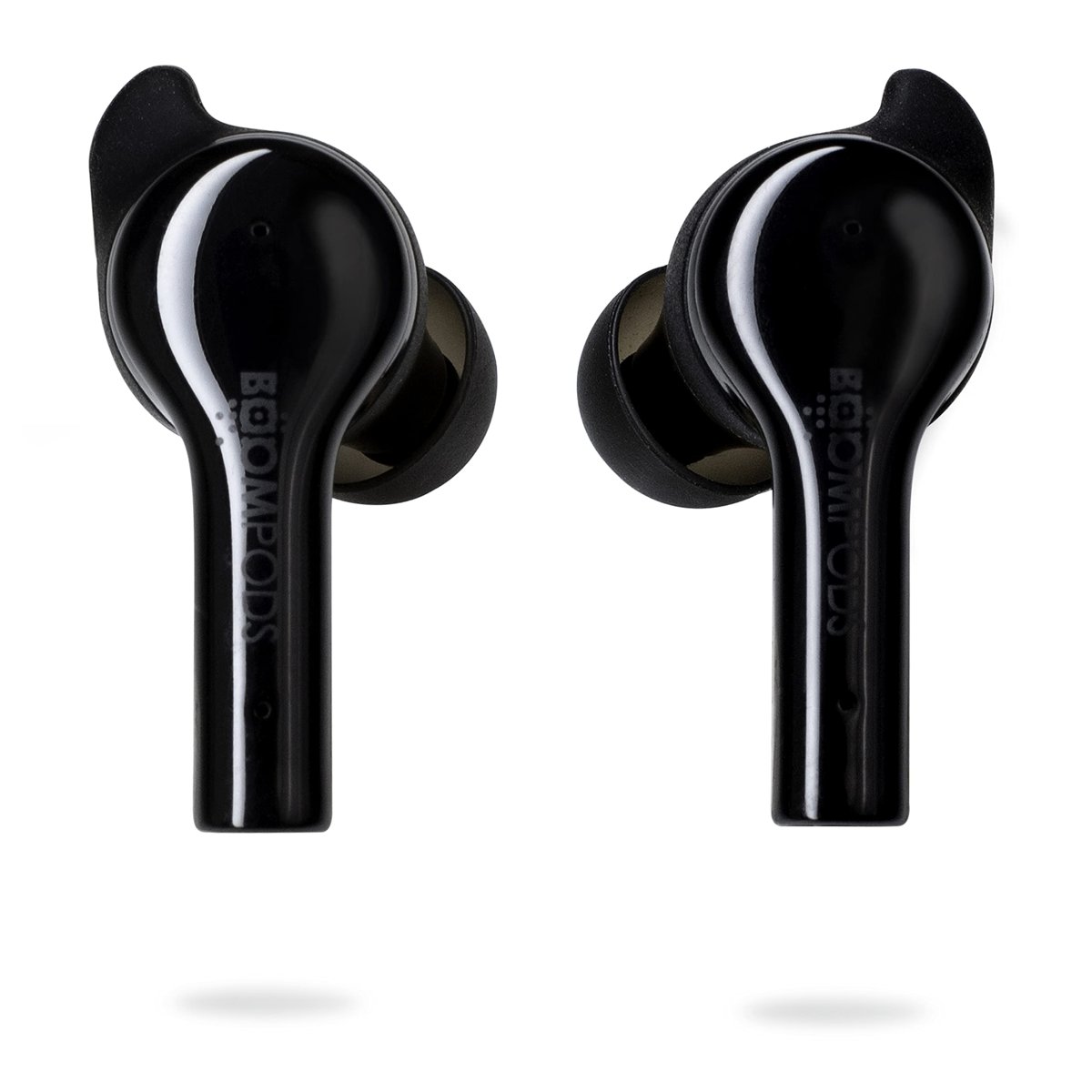 Boompods Bassline GO True kablosuz Bluetooth kulaklık, kablosuz kulaklık ve şarj kutusu, 23 saate kadar çalma süresi, ENC gürültü önleyici mikrofonlu TWS kulak içi kulaklık, IPX4 koruma Ear Buds