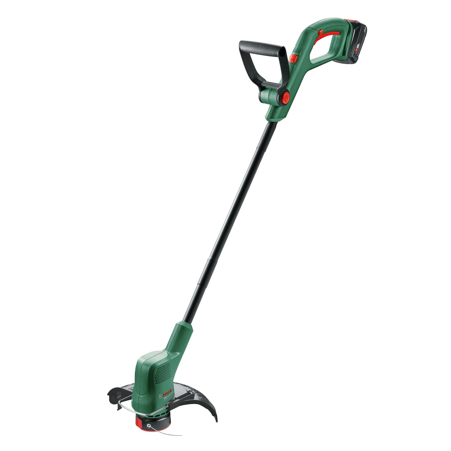 Bosch EasyGrassCut 18V-230 akülü çim biçme makinesi (1 x akü 2,0 Ah, 18 Volt sistemi, kesme çapı 23 cm, kartonda)