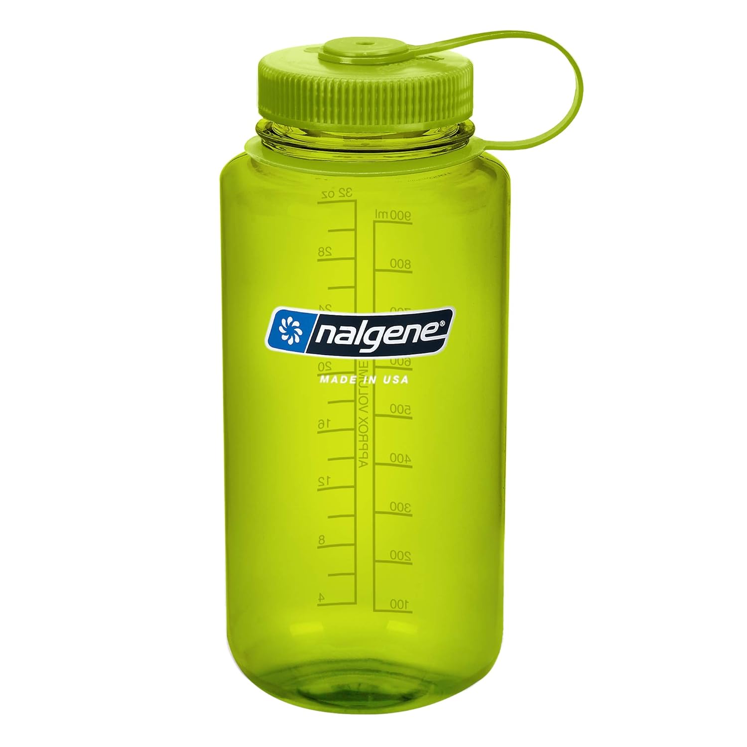 Nalgene WH Sustain Trinkflaschen Hellgrün 1 L