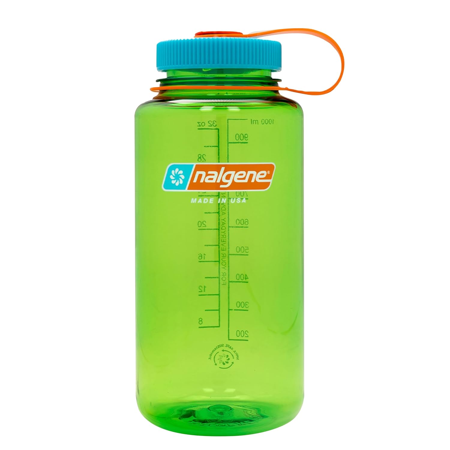 Nalgene Unisex Gençlik WH Sustain Şişesi, pear, 1 Litre