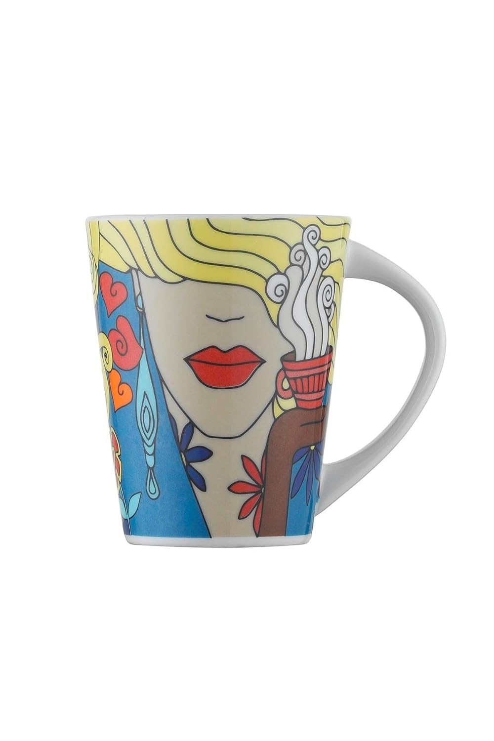 Kütahya Porselen Toledo Mug Bardak 109108, 280 ml