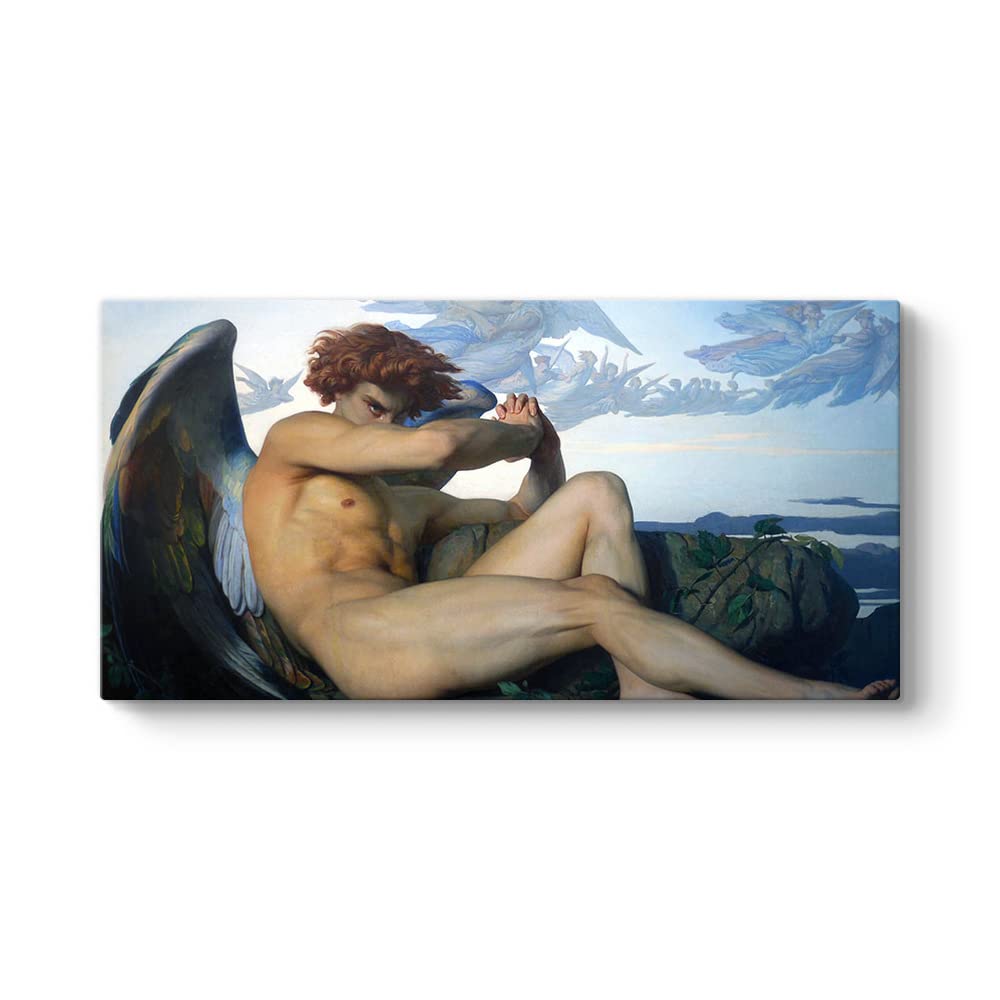 tabloshop Alexandre Cabanel - Fallen Angel Kanvas Tablo 140 x 70