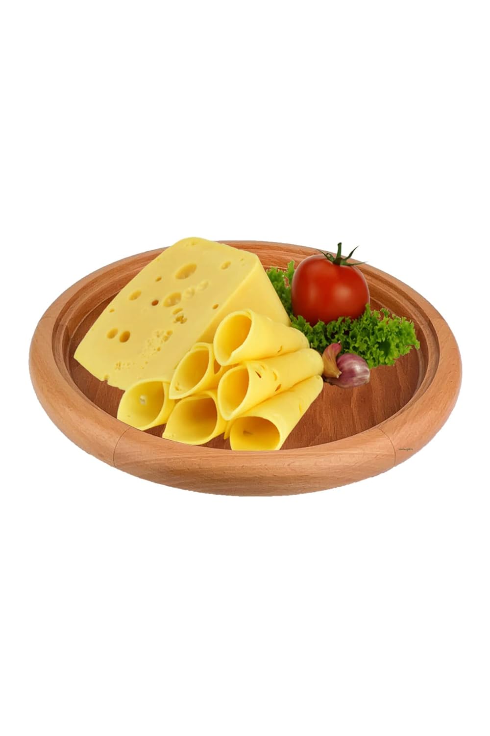 Sunum Tabağı Yuvarlak (Natural)