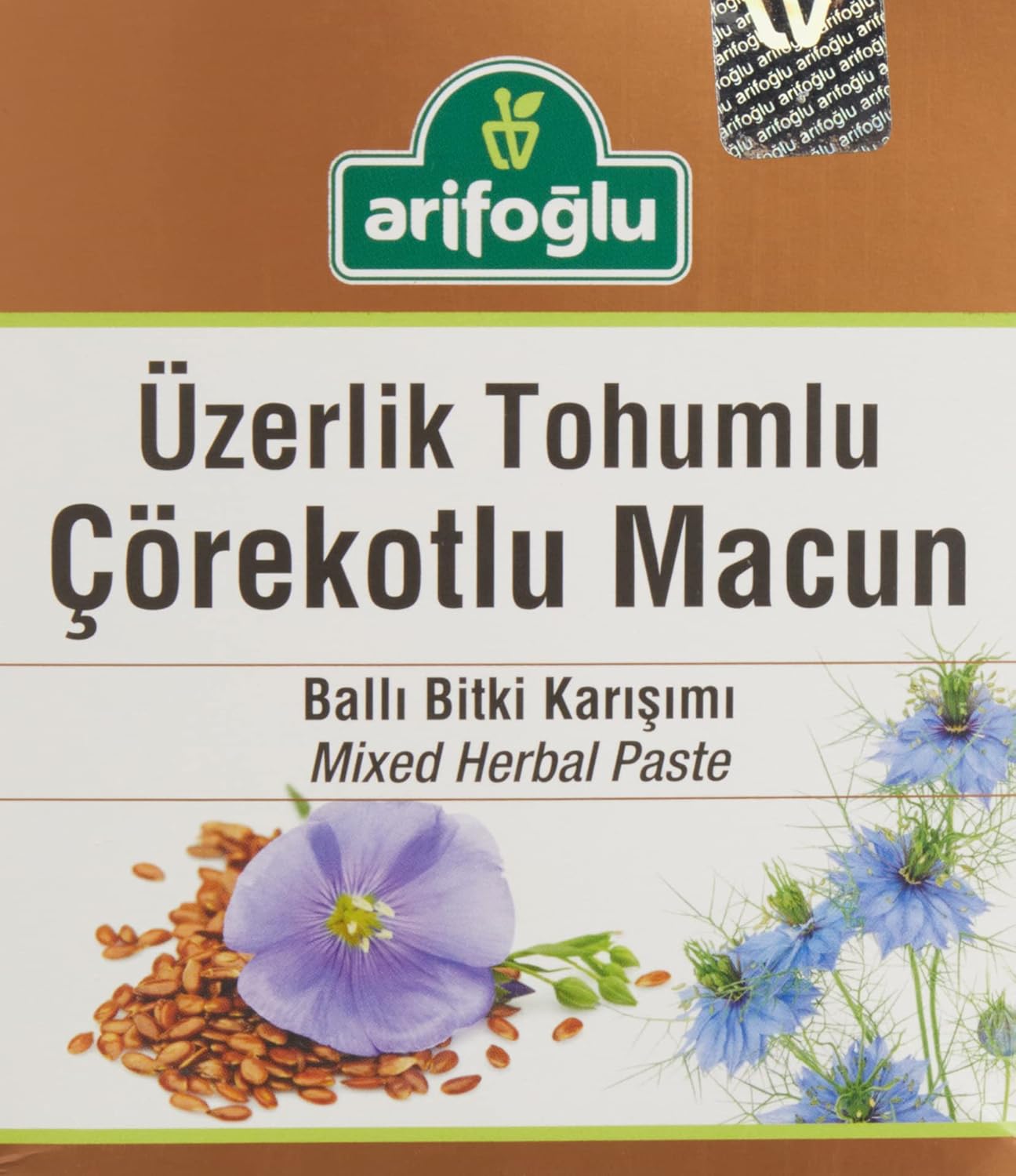 Arifoğlu Üzerlik Tohumlu Çörekotlu Macun 450 gr