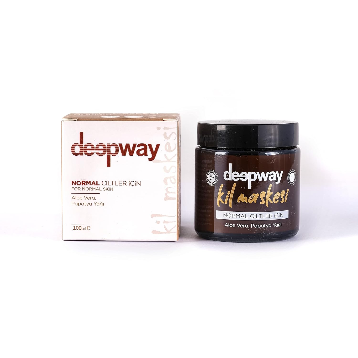 DEEPWAY YÜZ MASKESİ ve NORMAL CİLTLER