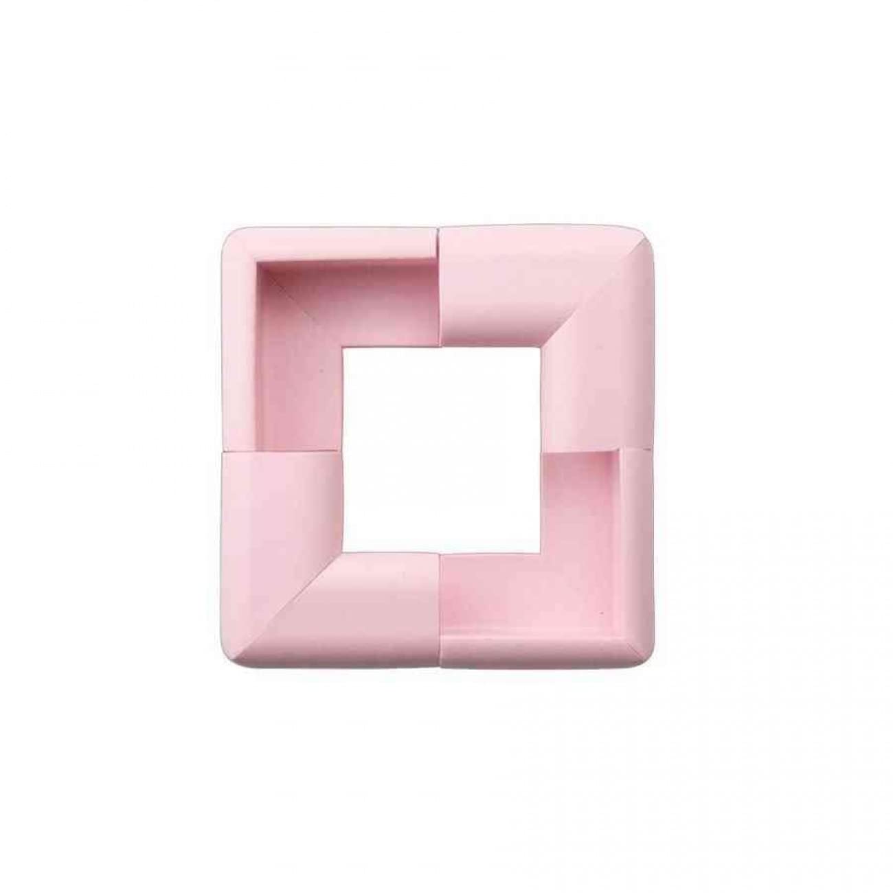 Agubugu Baby - Kauçuk Köşe Koruyucu - Pembe 4 Adet