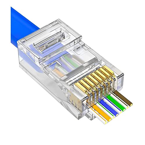 PrimeX Plus PrimeX PX-560C6 RJ-45 Cat6 100 Lü Paket Yeni Nesil RJ45 Jack UTP