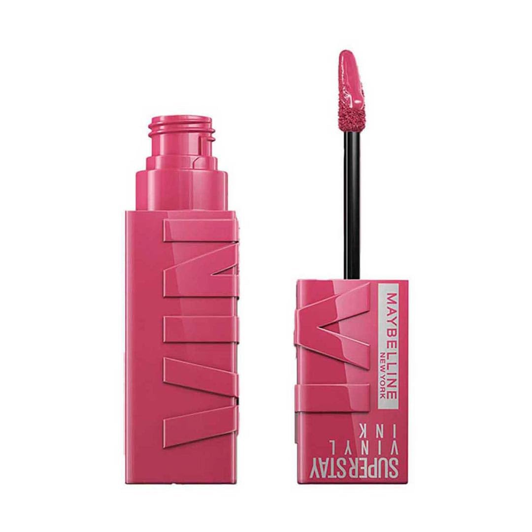 MAYBELLINE Super Stay Vinyl Ink Uzun Süre Kalıcı Likit Parlak Ruj 20 Coy