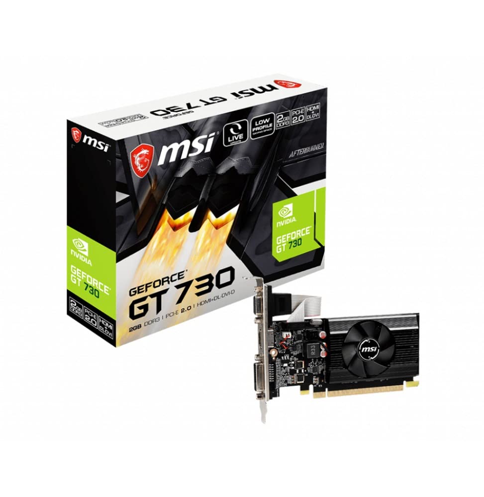 MSI GeForce GT 730 2GB GD3 N730K-2GD3/LP 64Bit