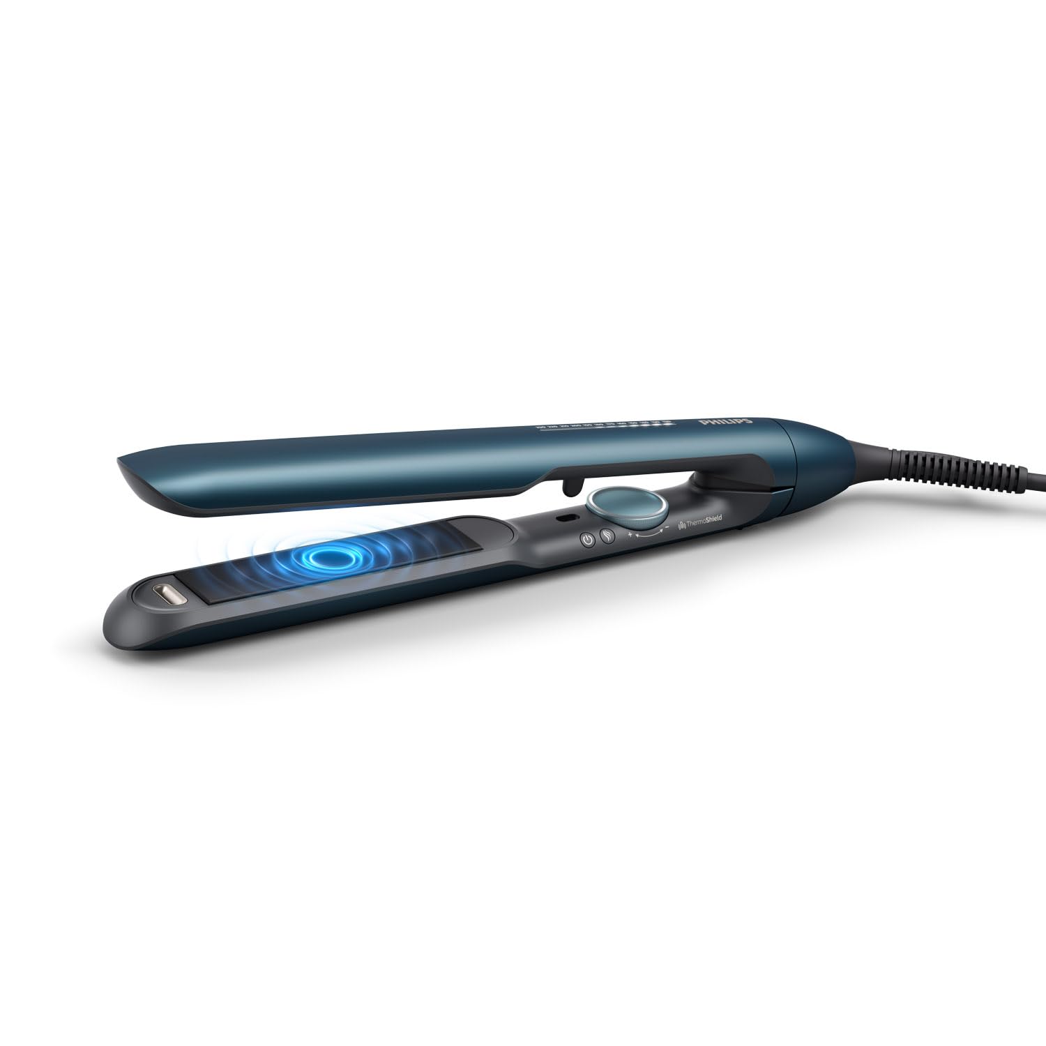 Philips Saç Düzleştirici, Bukle Özellikli, Argan Yağlı Plaka, ThermoShield, UV Koruma, İyonik Bakım, Hızlı Isınma, Geniş Sıcaklık Ayarı, Isıya Dayanıklı Kılıf Hediyeli, BHS732/00