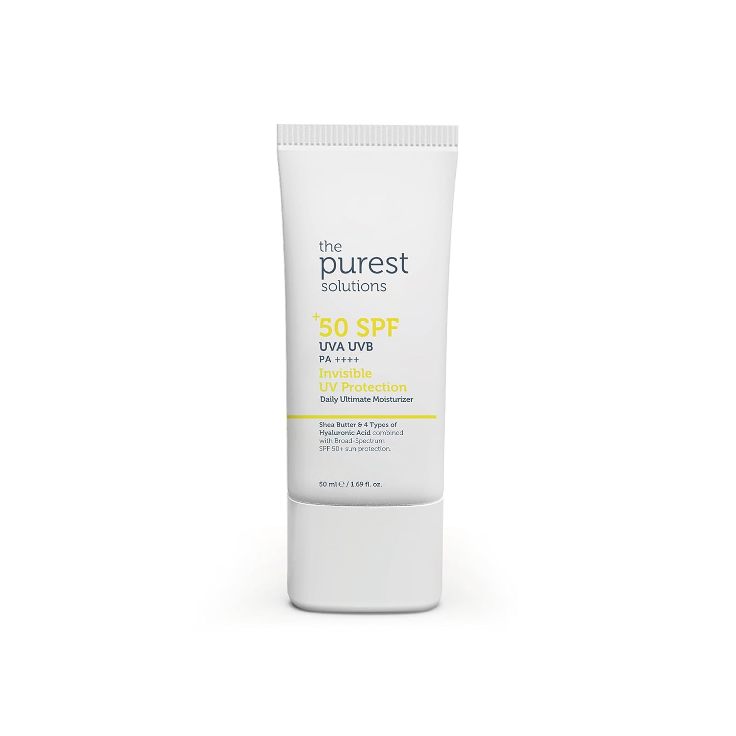 The Purest Solutions, Yüksek Koruma ve Nemlendirici Etkili Güneş Koruyucu Krem SPF 50, 50 ml