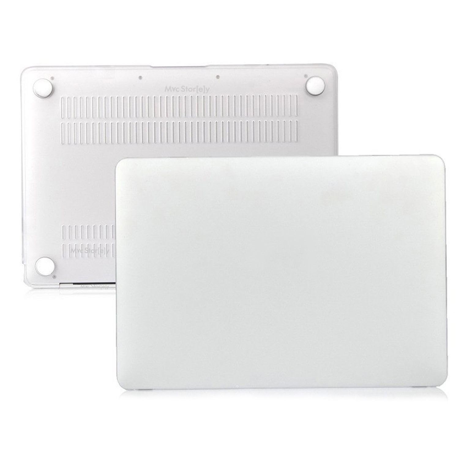 McStorey ile Uyumlu Kılıf Mat Sert Hard Shell Kapak, Çizilme ve Darbe Koruması MacBook Air 13 inç ile Uyumlu – A1369 A1466 2009-2017 Şeffaf