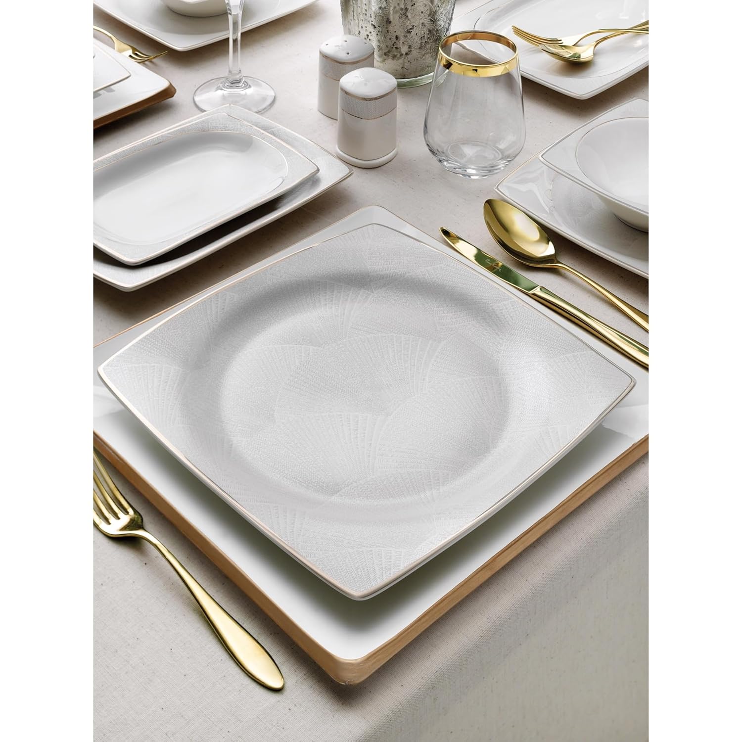 Pierre Cardin 12 Kişilik Yemek Takımı, 60 Parça