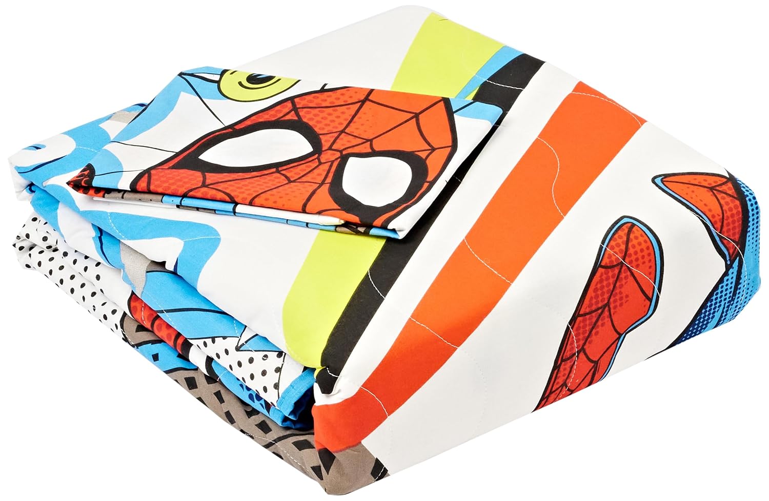 TAÇ Spiderman Hero Desenli Pamuk Nevresim, Çok Renkli, Tek Kişilik