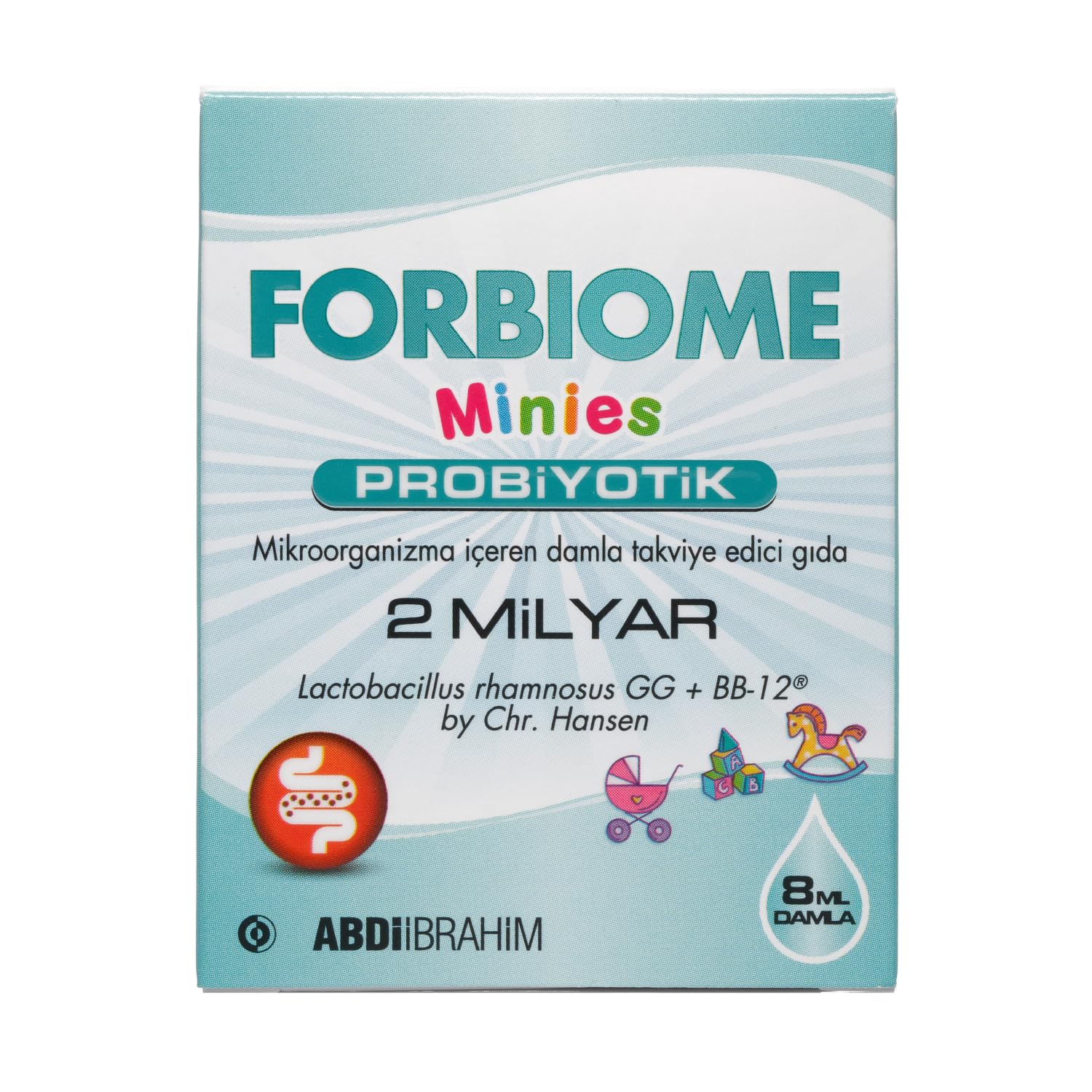 Forbiome Minies 2 Milyar Mikroorganizma İçeren 8ml Damla