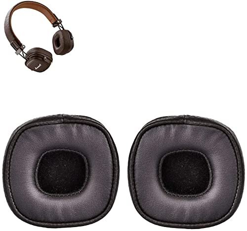 Major III yedek kulak yastığı, Marshall Major III 3 kablolu ve kablosuz Bluetooth kulak üstü kulaklık (kahverengi) ile uyumlu
