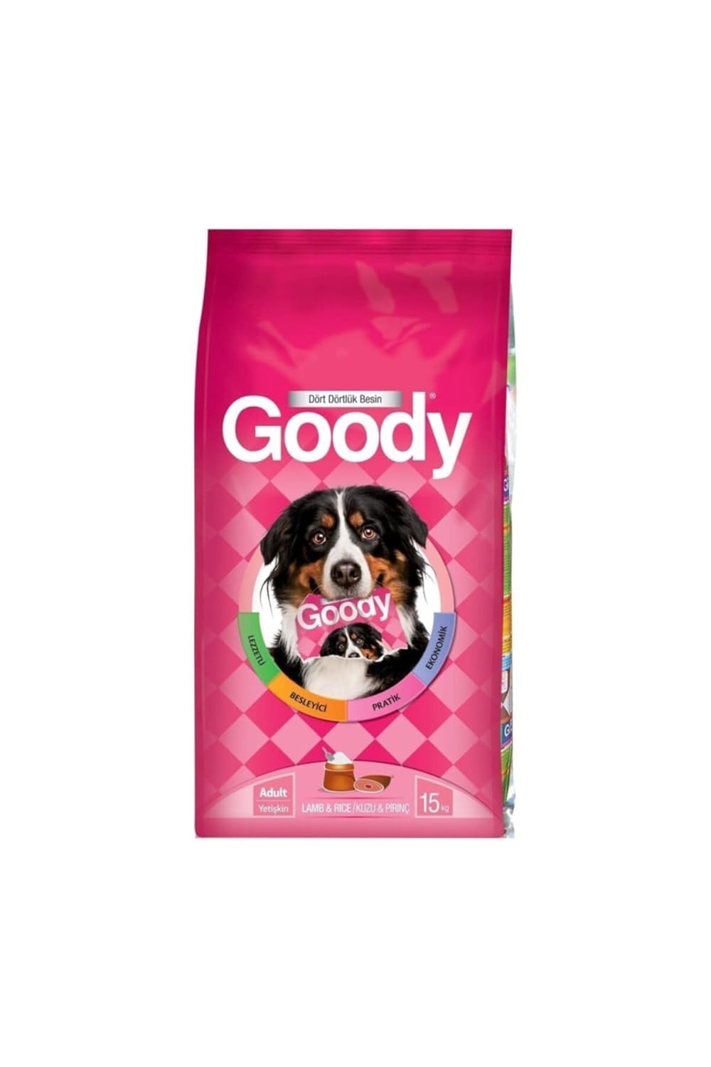 Goody Kuzulu ve Pirinçli Köpek Maması 15 KG