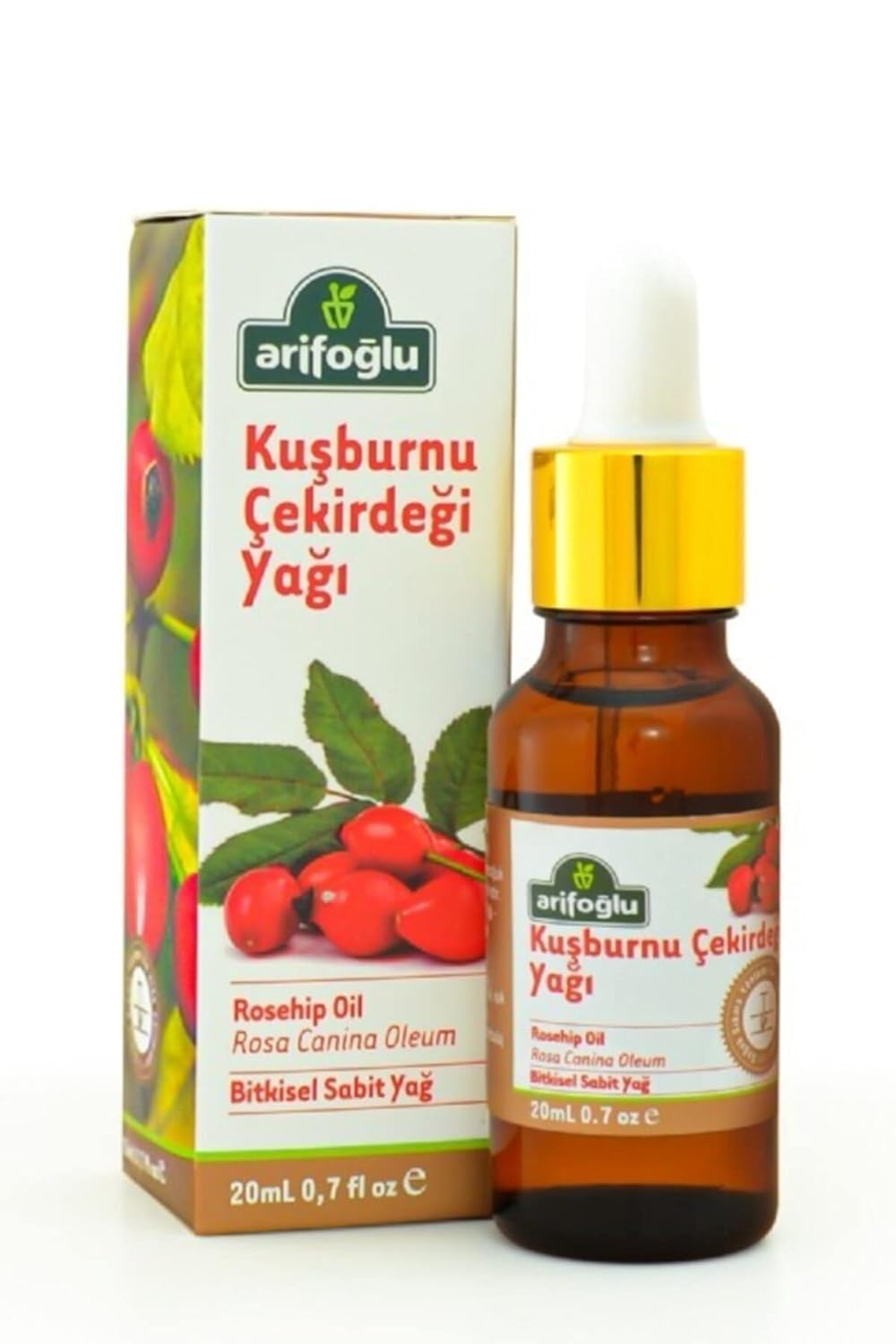 Arifoğlu Kuşburnu Çekirdeği Yağı 20ml