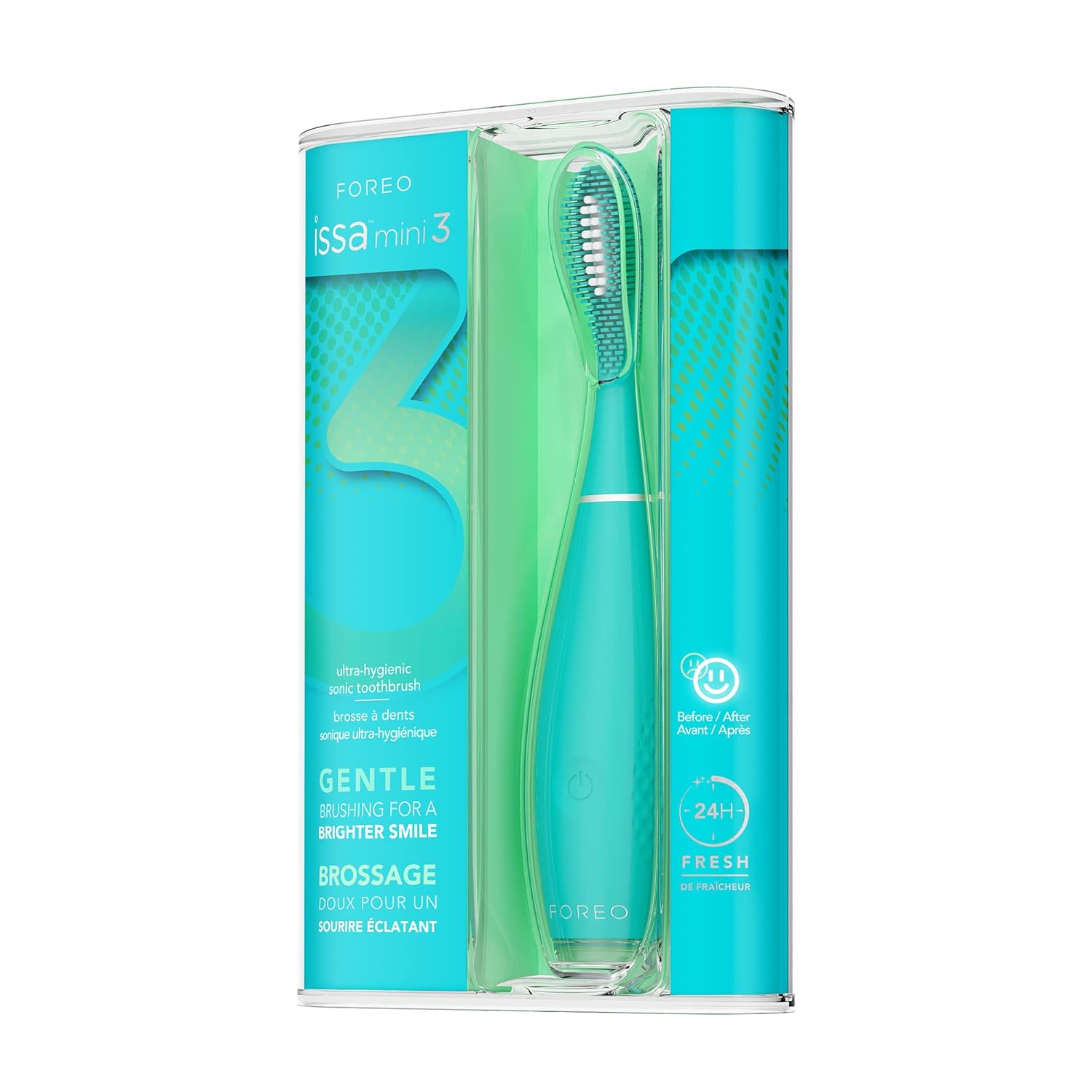 FOREO ISSA Mini 3 Şarjlı Diş Fırçası, Summer Sky