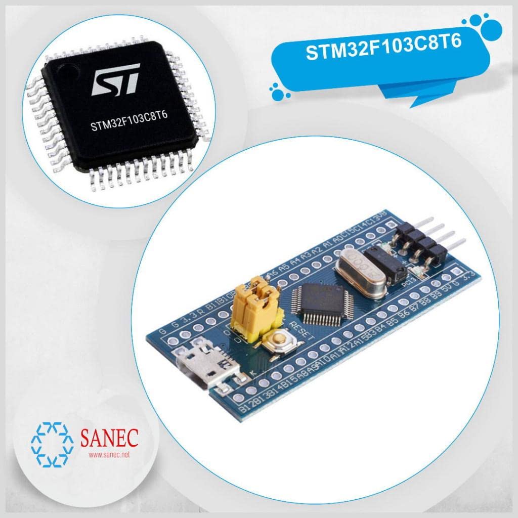 SANEC STM32F103C8T6 Geliştirme Devre Kart Modülü