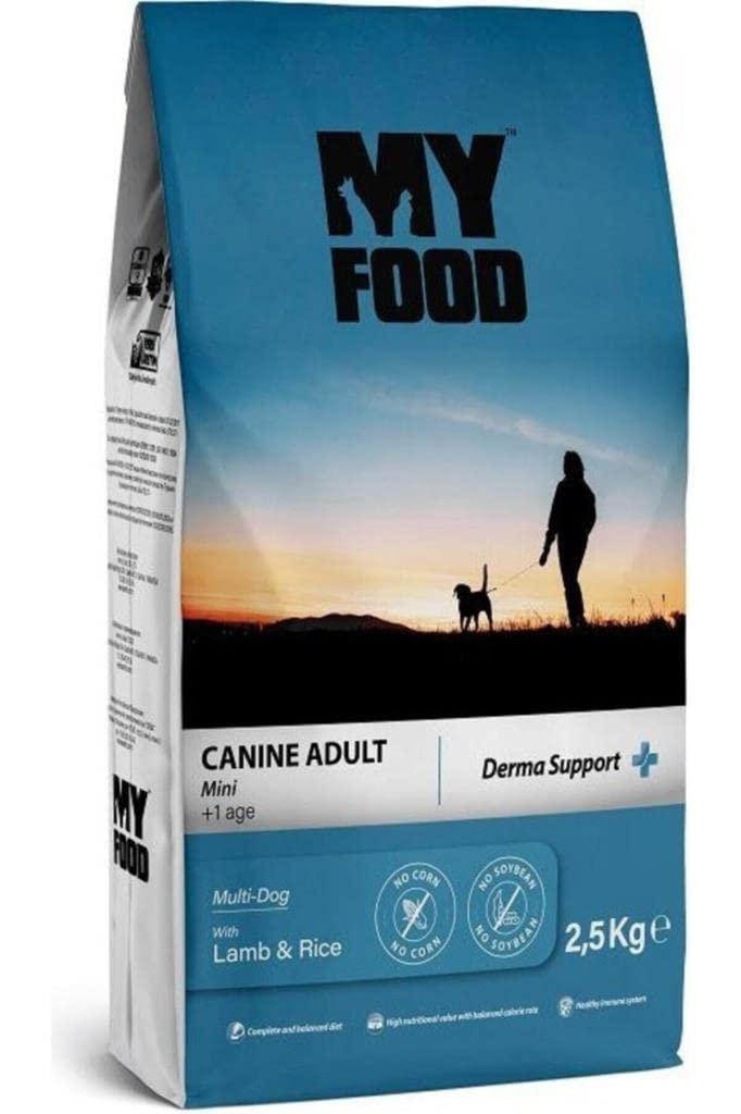 Myfood Yetişkin Köpek Maması Mini Irk Kuzulu 2,5 Kg