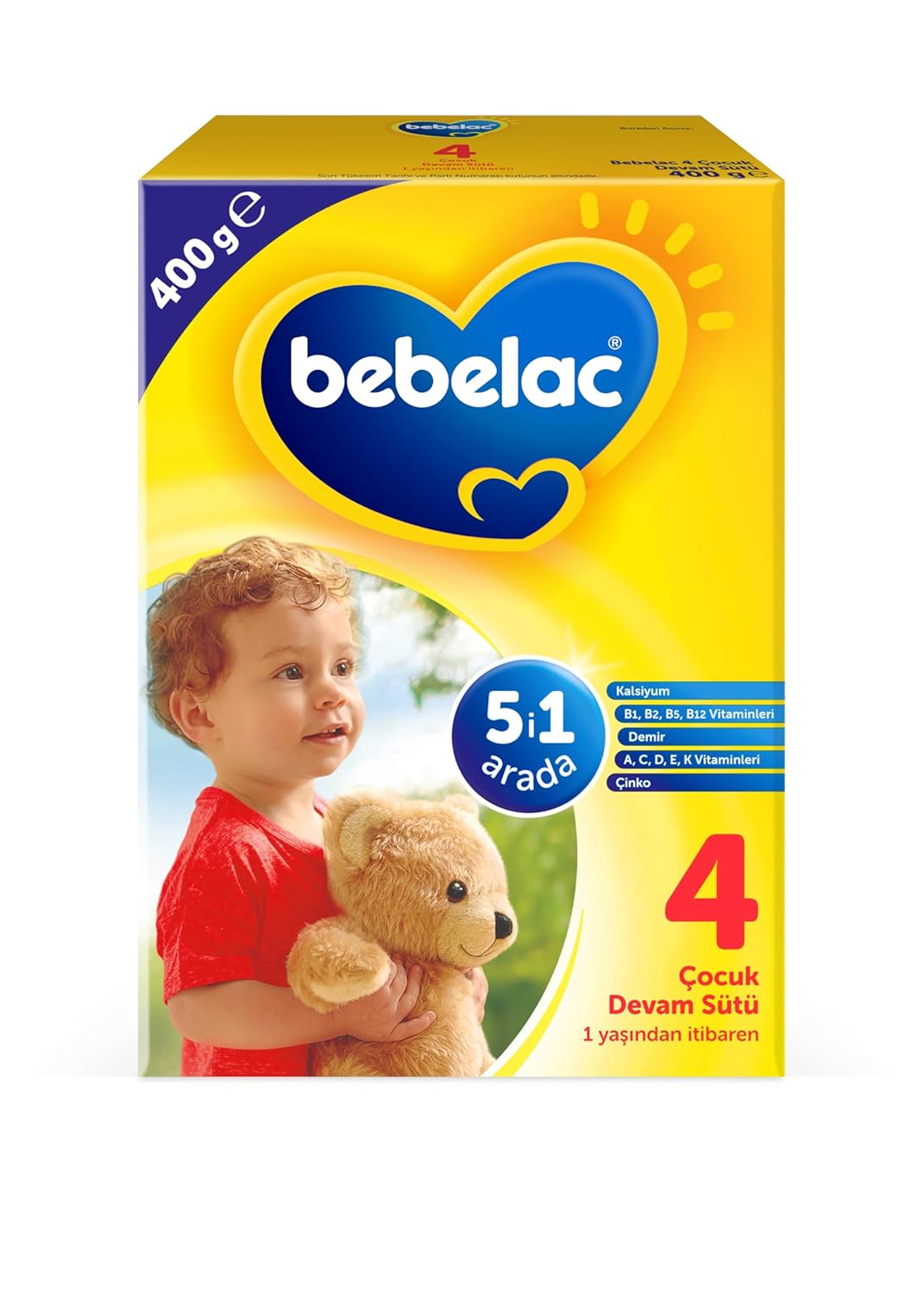 Bebelac 4 Çocuk Devam Sütü 400 g 1 Yaş+