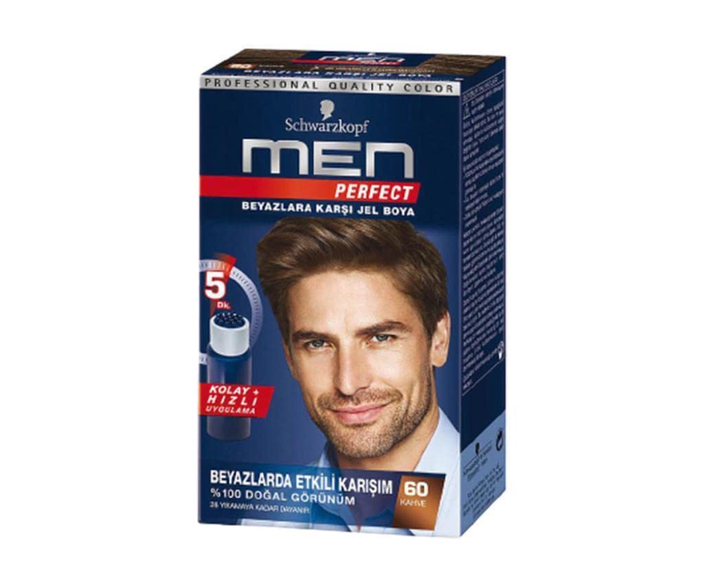 Schwarzkopf Men Perfect Erkek Saç Boyası - Kahve 60