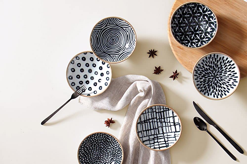 Porland Fractal Çok Amaçlı 6'lı Kase Takımı 12cm 04POR034366