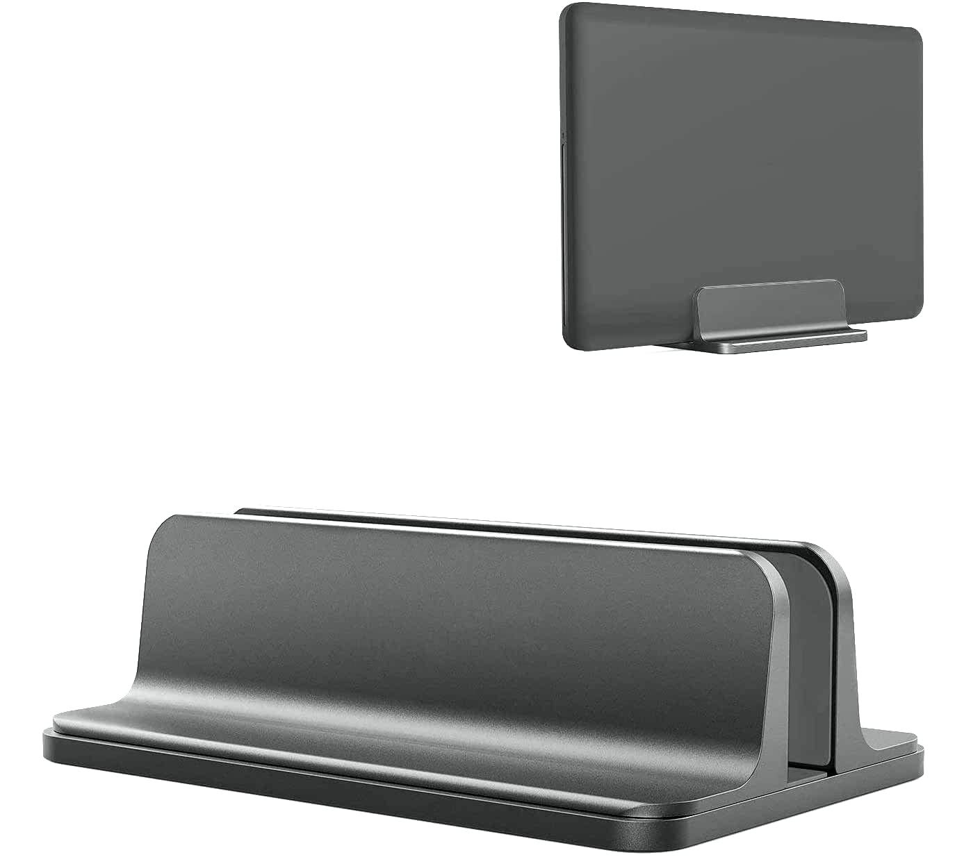 iDock N17 Dikey Genişliği Ayarlı Laptop Macbook Standı Space Gray