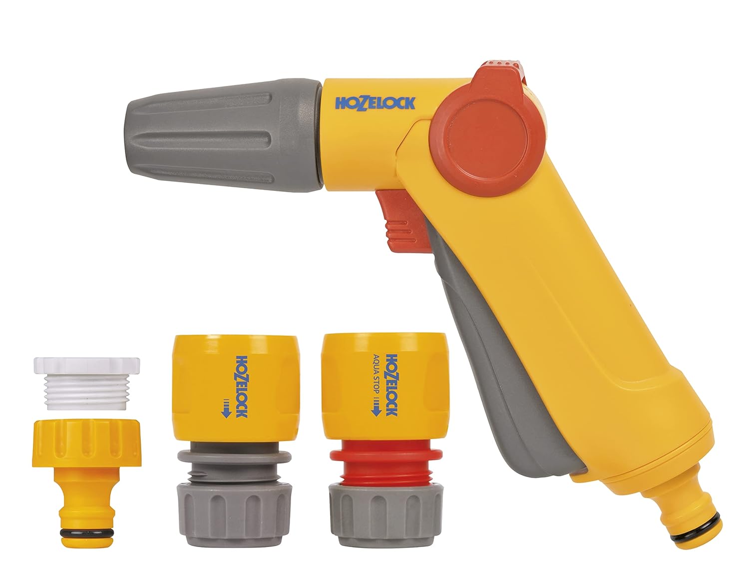 HOZELOCK 2342H Jet Sprey Sivri Uçlu Atım Ayarlı Hortum Tabancası Seti