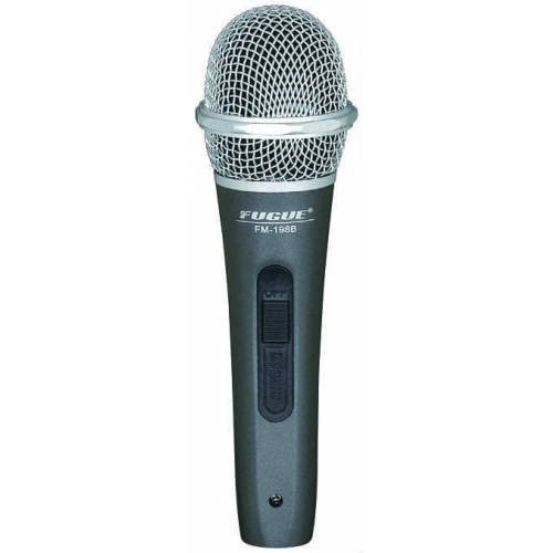 Fugue FM-198B Mikrofon Dinamik Kutulu Kablo Dahil