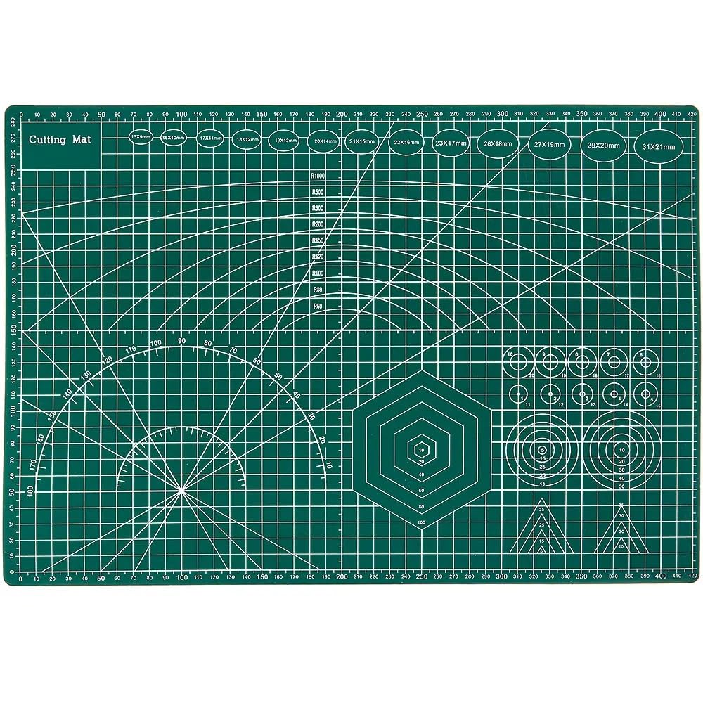 Kesme Matı Cutting Mat Kesim Altlığı A3 Ebatında 45cm x 30cm