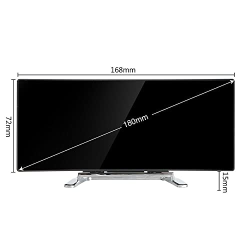 Valkyrie Alarmlı LED Dereceli Curved Dijital Masa Saati