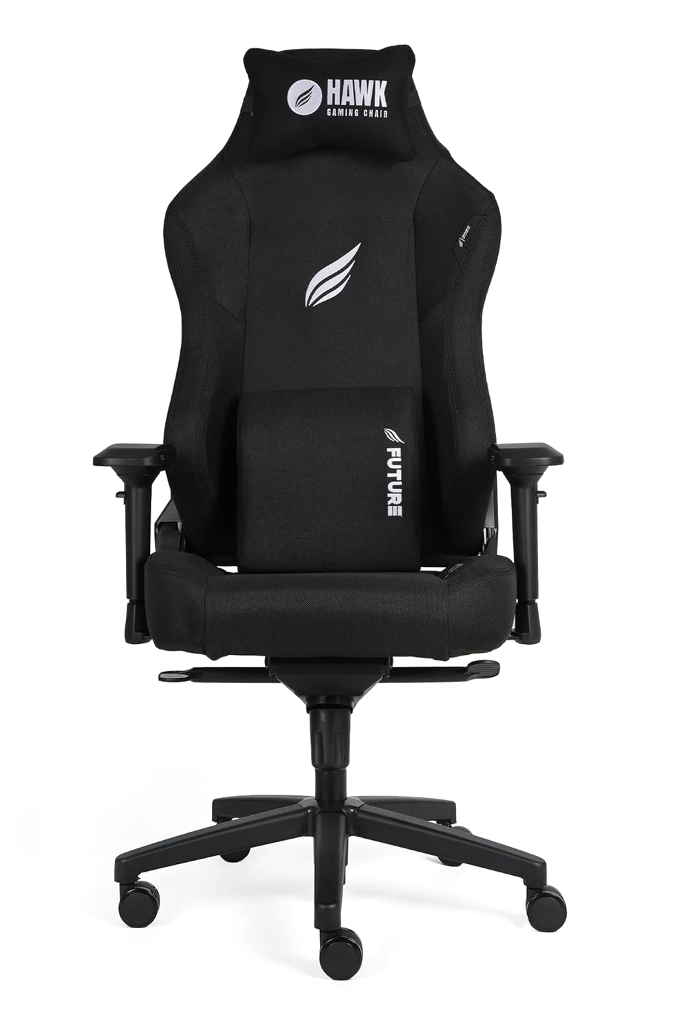 Hawk Gaming Chair Future Black Kumaş Oyuncu Koltuğu (Siyah)