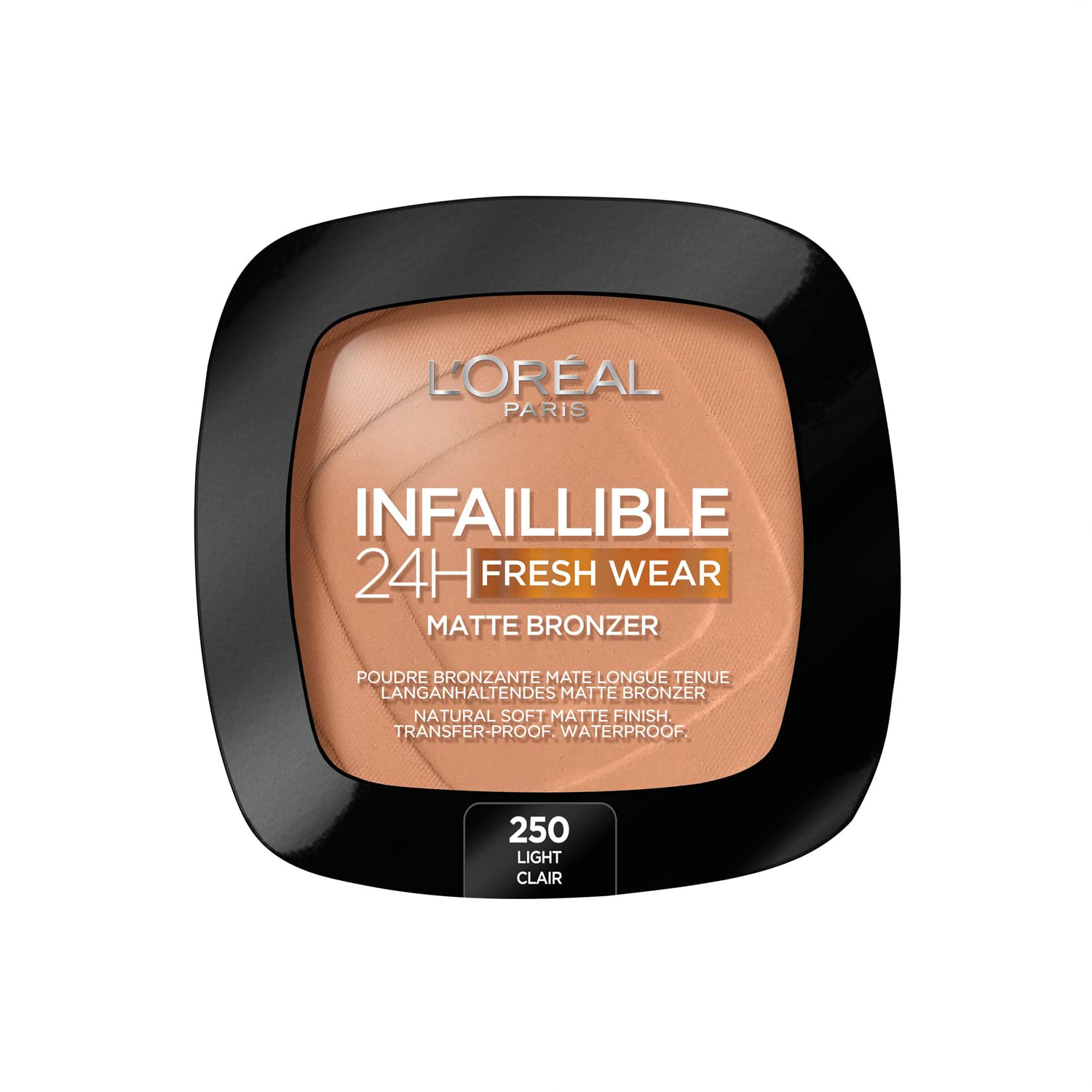 L'Oreal Paris Infaillible 24H Fresh Wear Soft Matte Bronzer 250 Light