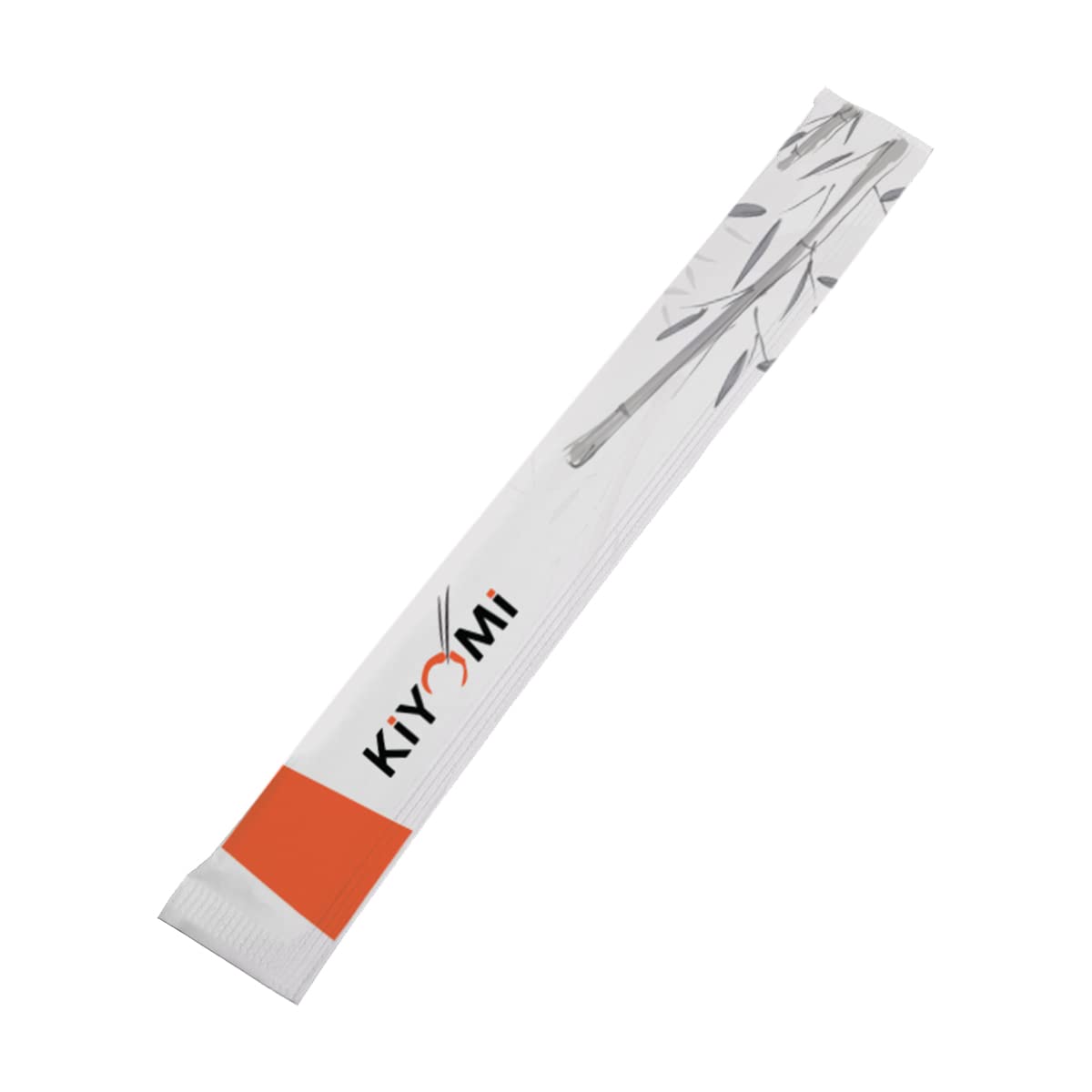 Kiyomi Tek kullanımlık Bambu Chopstick | Erişte, Suşi, Asya Yemekleri için Ahşap Yemek Çubukları | Kore Çin Japon Tek Kullanımlık Bambu Chopstick | Ayrı Ayrı Ambalajlı - 21 cm