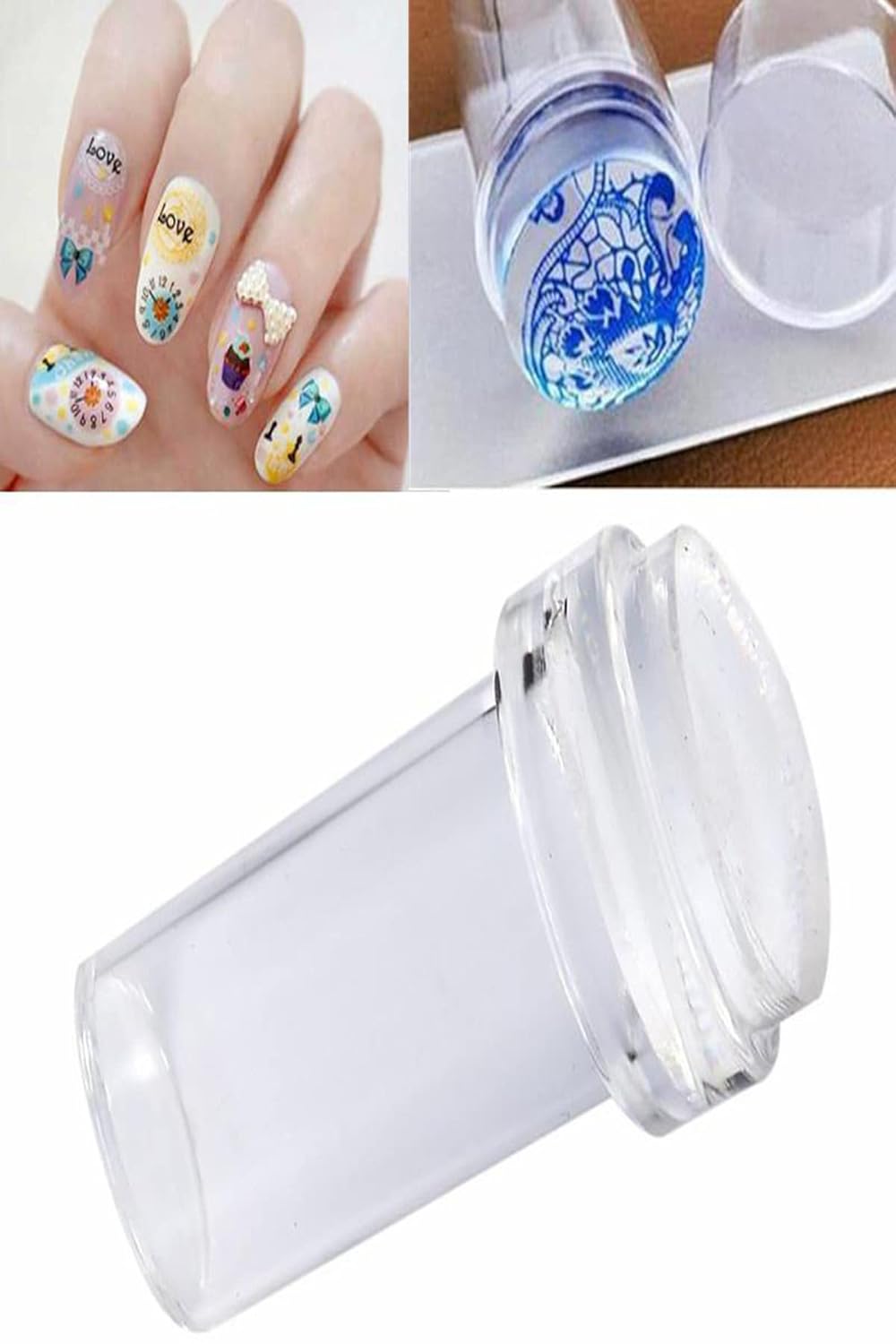 Pratik Kullanım Tırnak Damgalayıcı Pretty Stamper Oje Seti