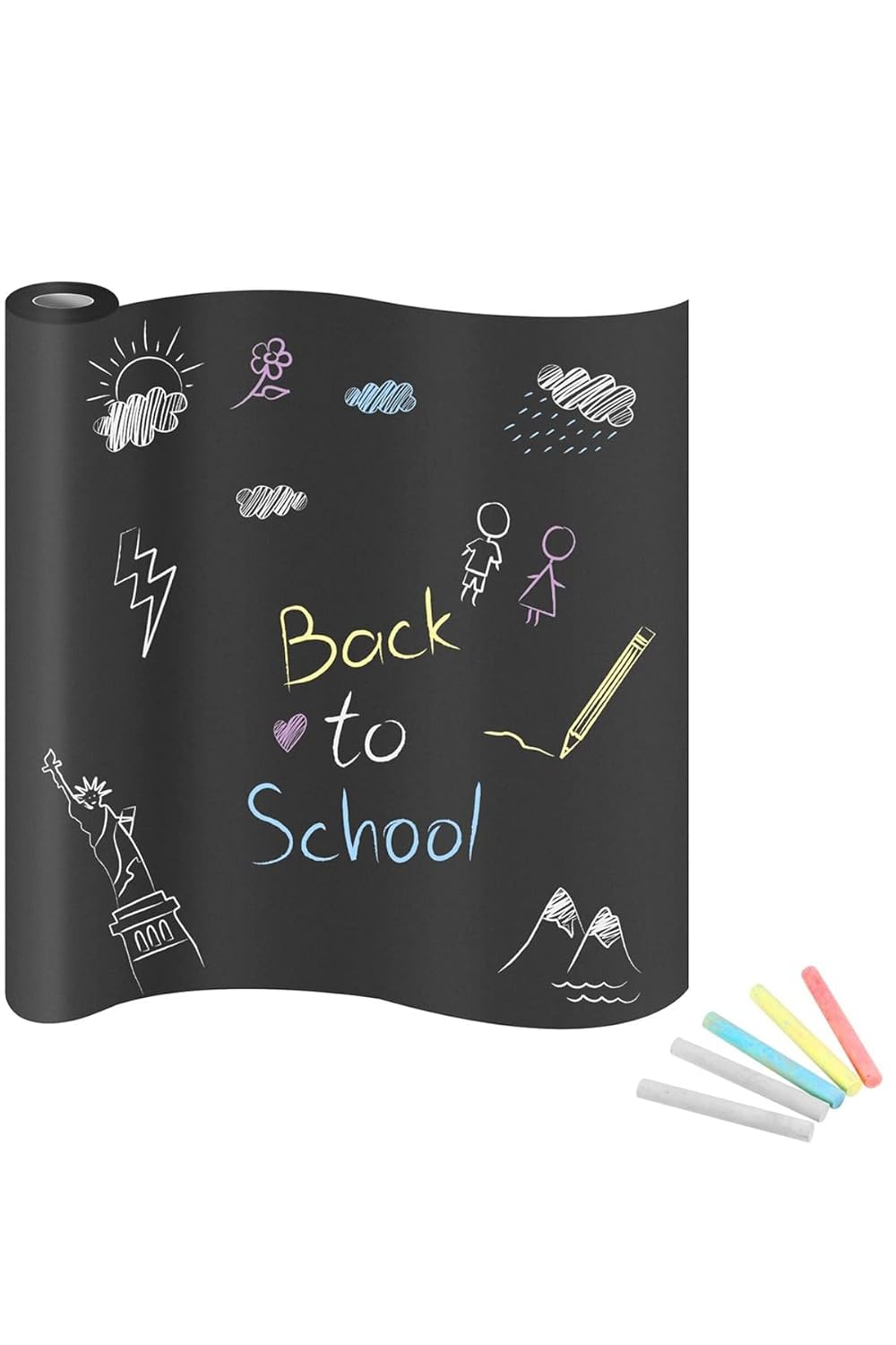 Yapışkanlı Kara Tahta Sticker Blackboard