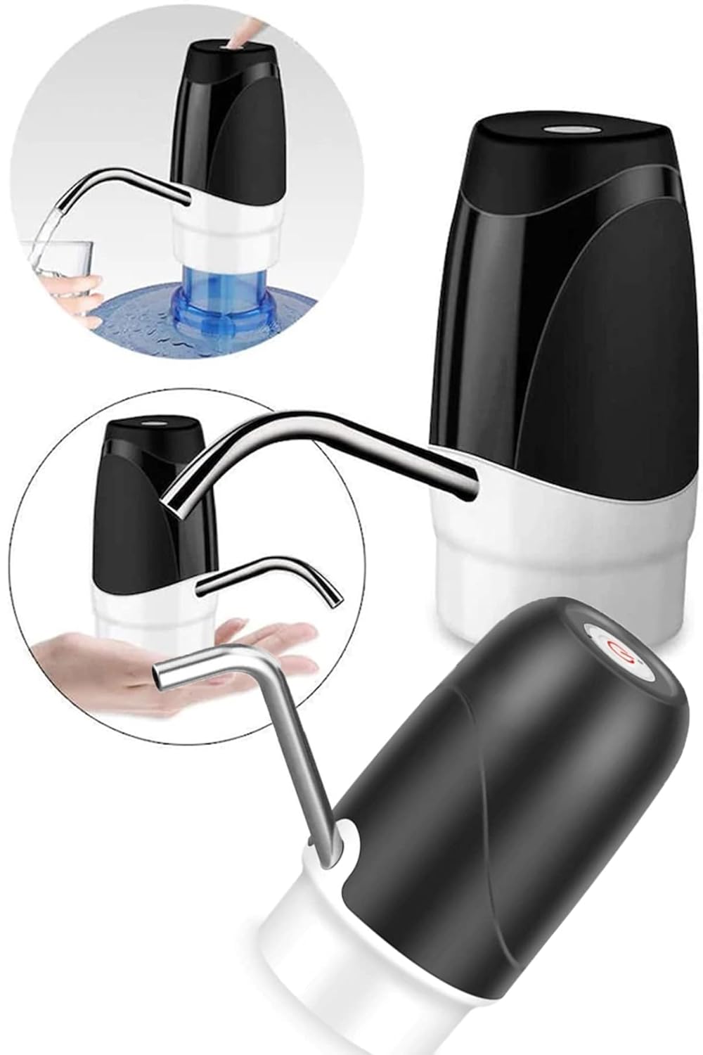 Mobee Starmax SM8018 Taşınabilir Şarjlı Otomatik Su Pompası Damacana 1410