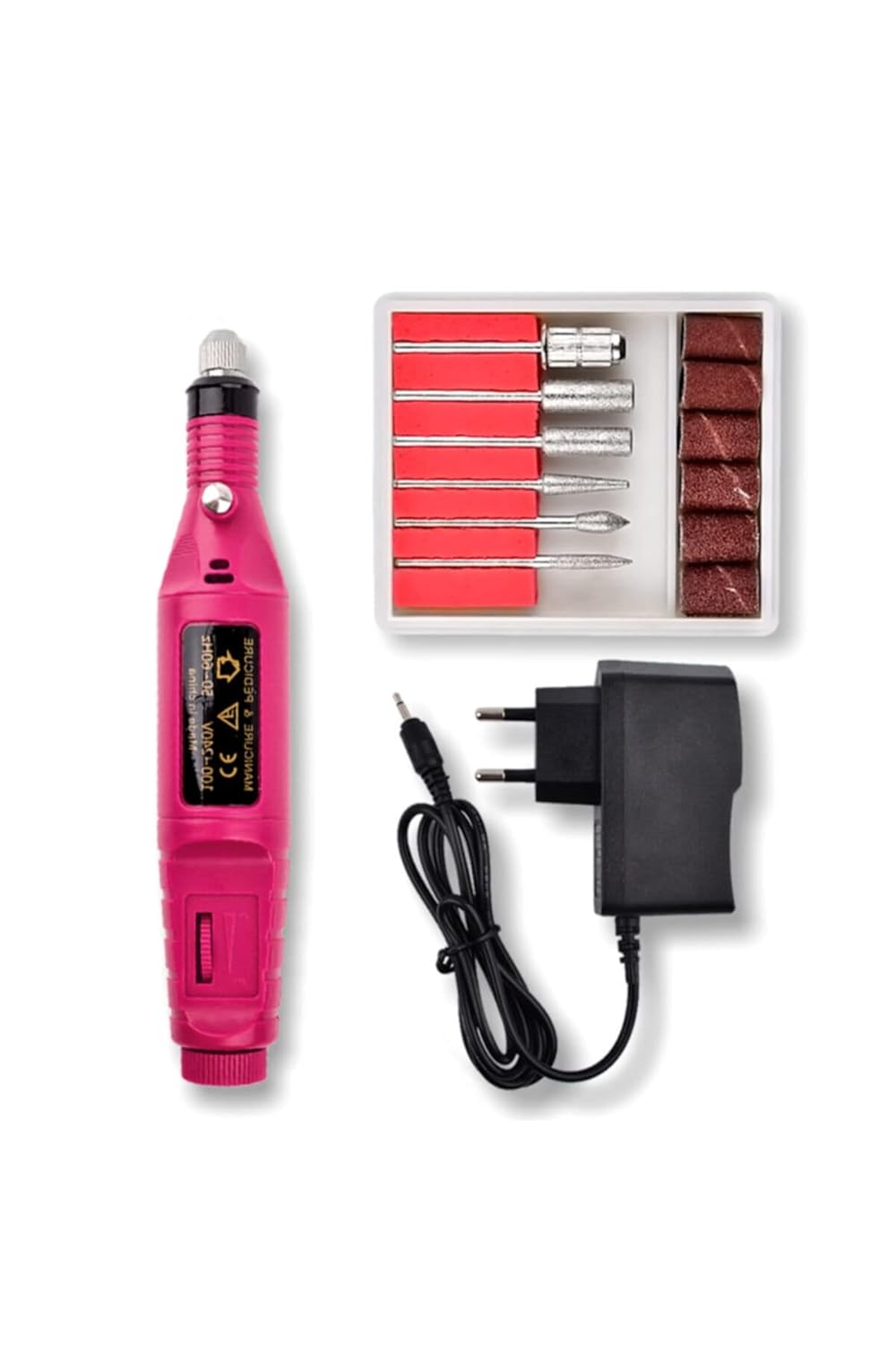 Mobee Tırnak Manikür Pedikür Tırnak Törpüsü El Bakım Süsleme Cihazı Aleti