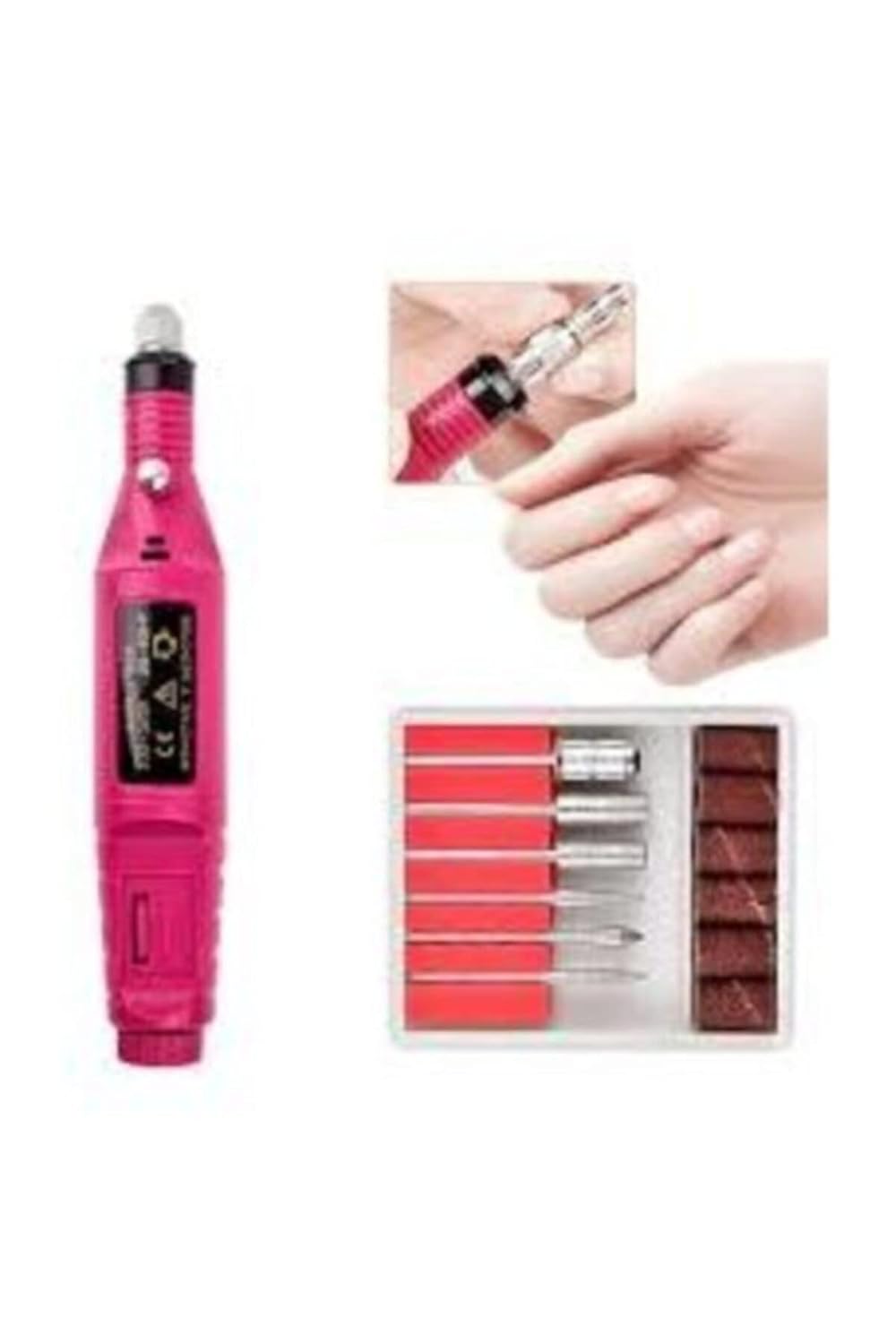 Mobee Nail Pen Freze Cihazı Manikür Pedikür Tırnak Törpüsü Elektrikli Profesyonel Manikür Makine