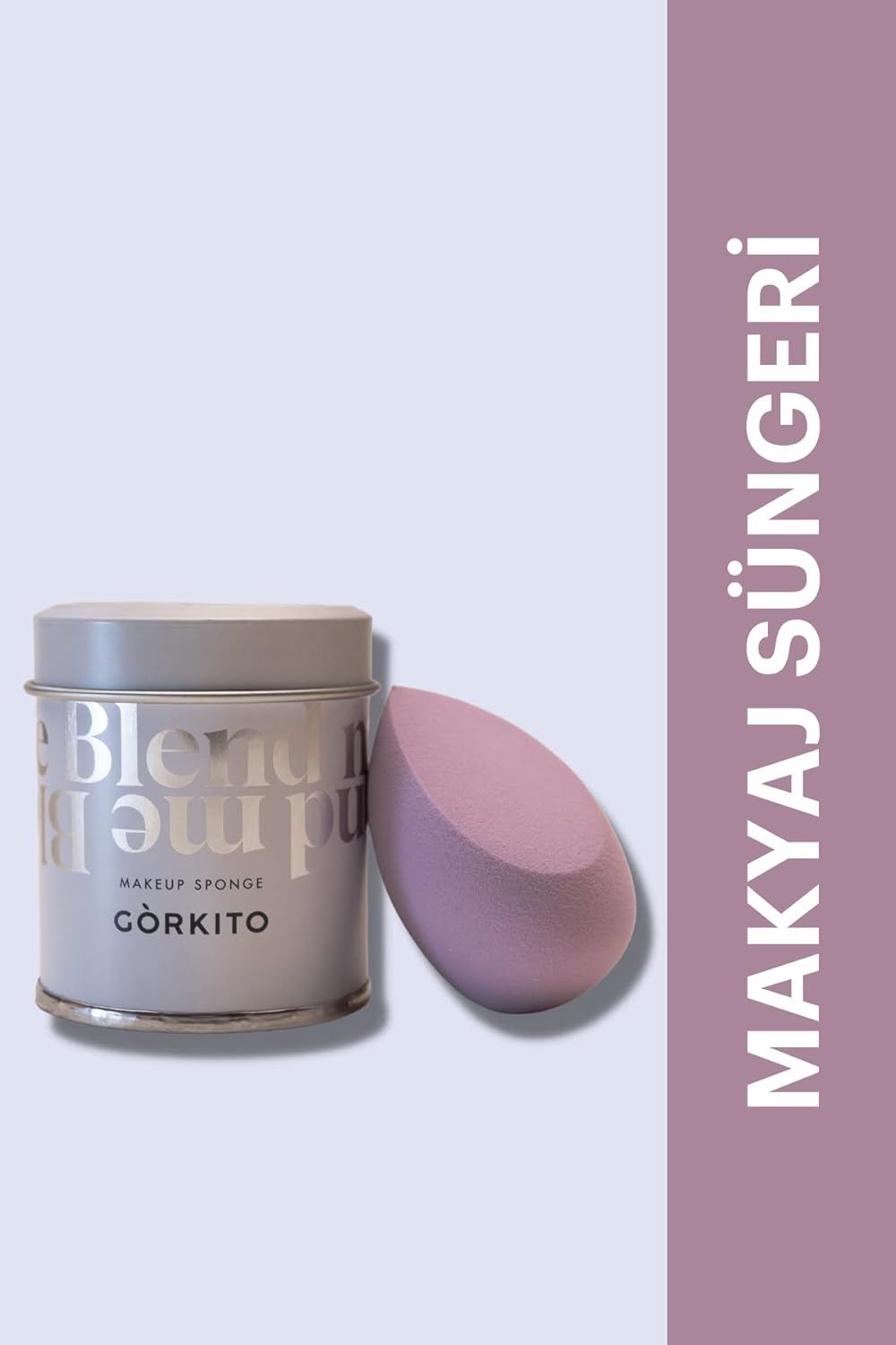 Görkito Makyaj Süngeri-Lila