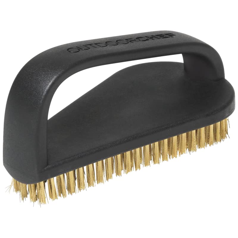 Aygaz Barbekü Fırçası, Huni Tip Barbekü Temizleyici, Barbekü Izgara Temizleme Fırçası, Pirinç Kıllı, Ergonomik